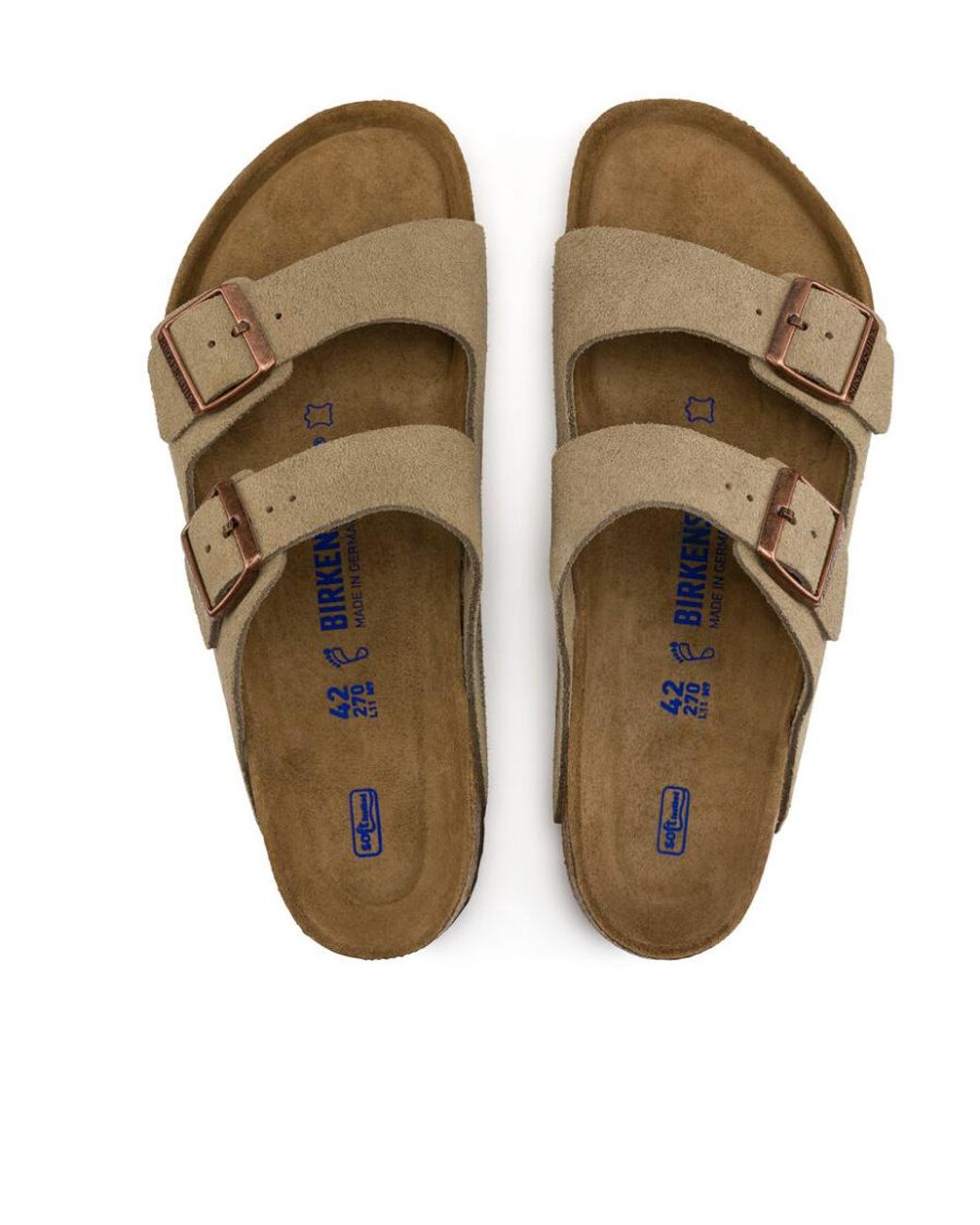 Birkenstock Green Arizona Soft Footbed Sandals