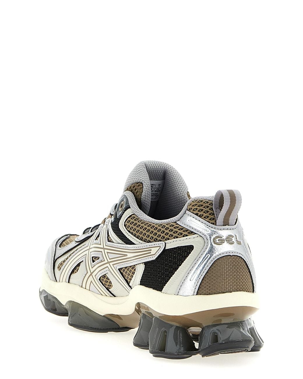 Asics White Gel-Quantum Kinetic Panelled Low-Top Sneakers for men