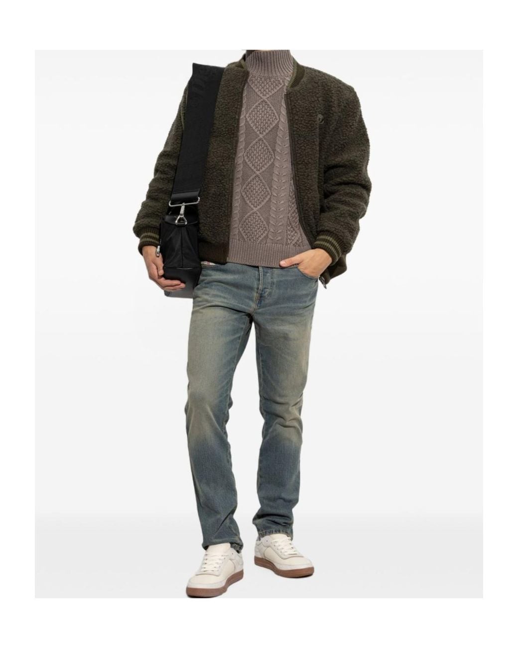 DIESEL Green Reds Jacket for men