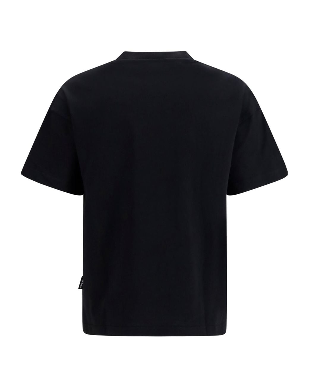 Palm Angels Black Logo-Print Cotton T-Shirt (Set-Of-Three) for men