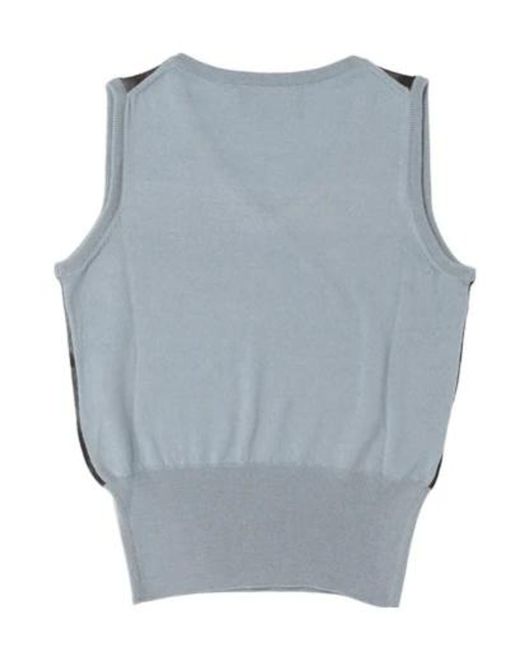 Enfants Riches Deprimes Gray Graphic-Print V-Neck Sweater