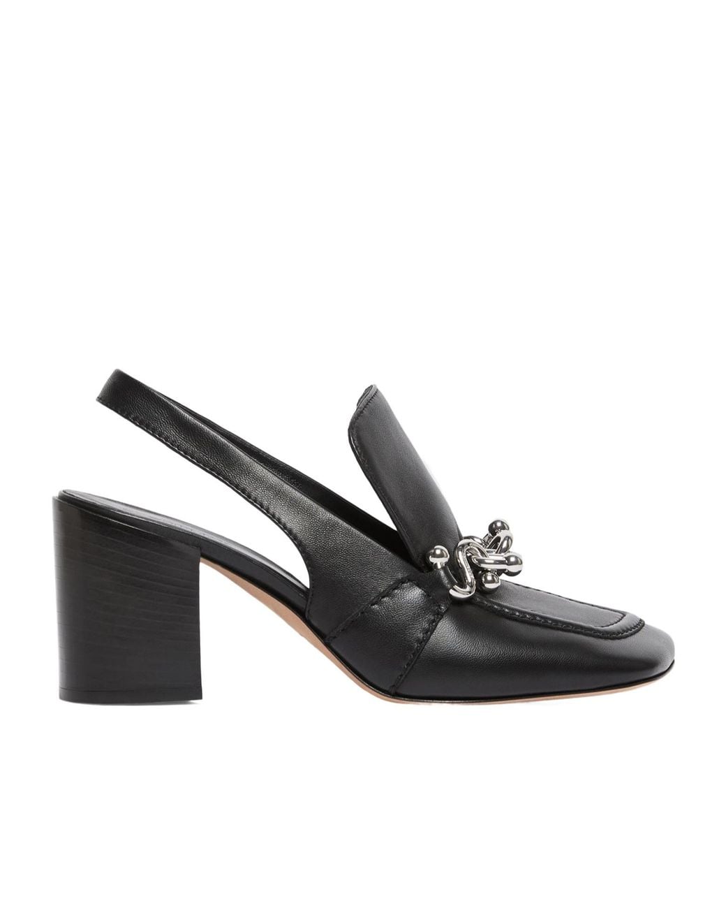 Sportmax Black Spxzamia Square Toe Heeled Mules