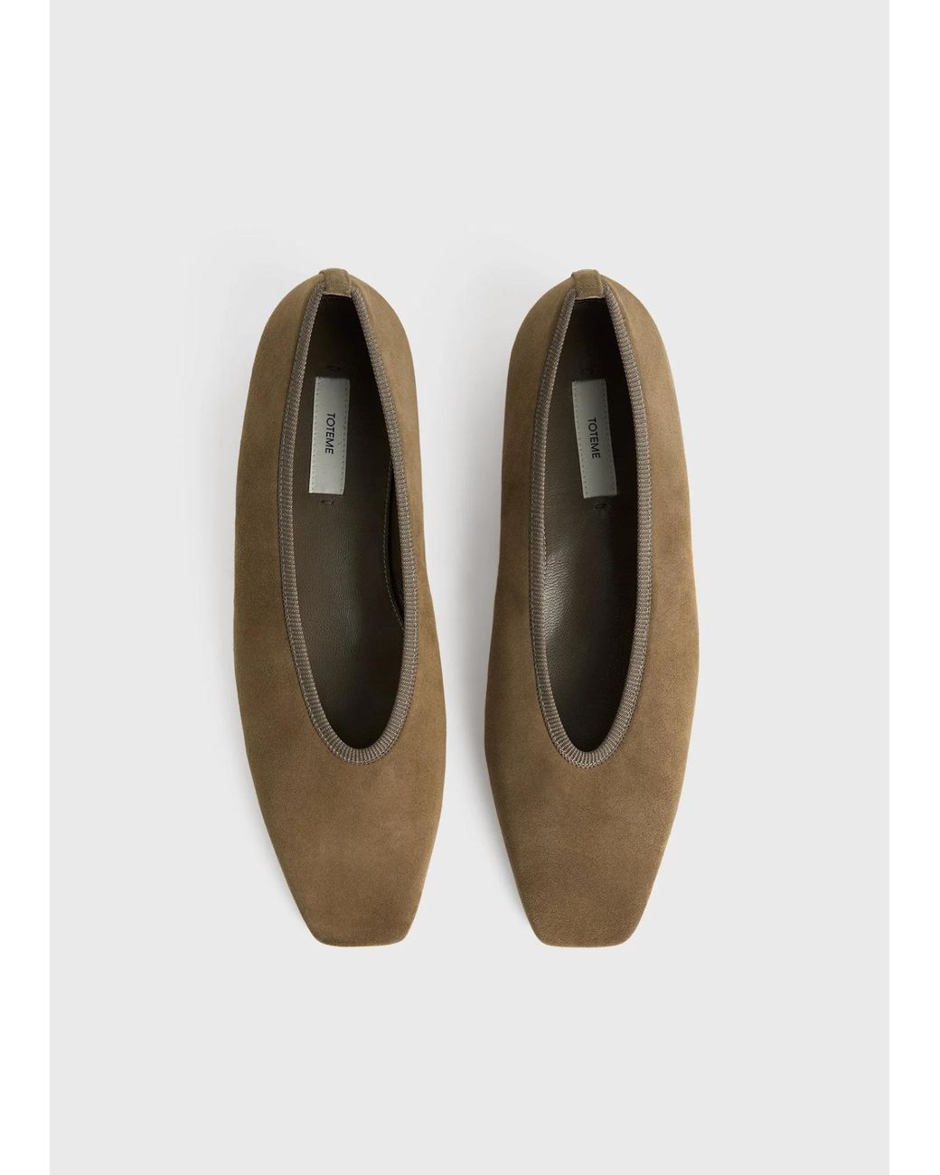 Totême Brown Totême Minimalist Ballerinas