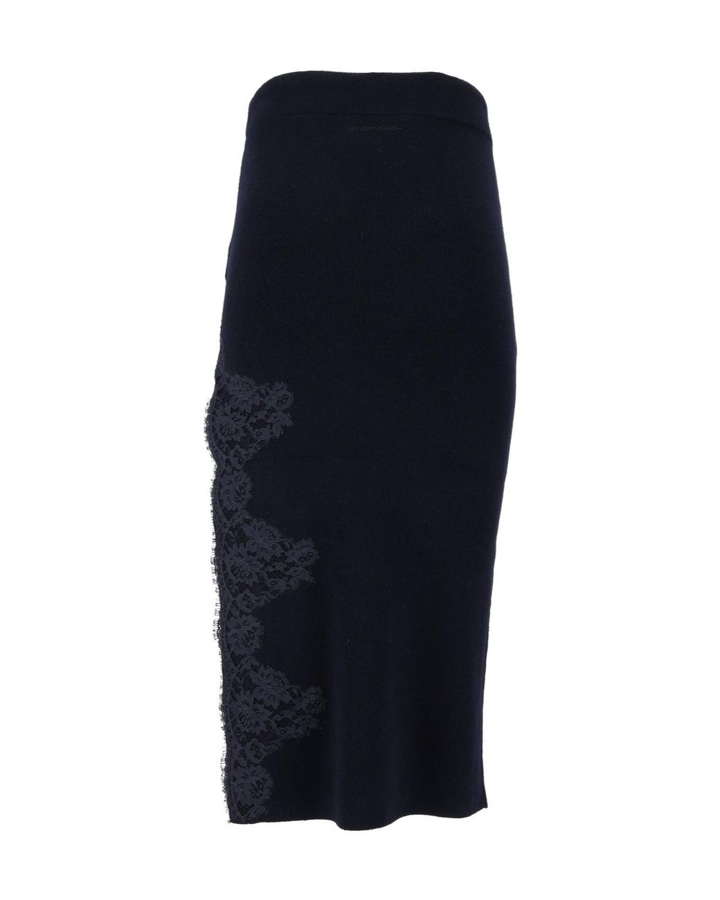 Ermanno Scervino Blue Drawstring Skirt