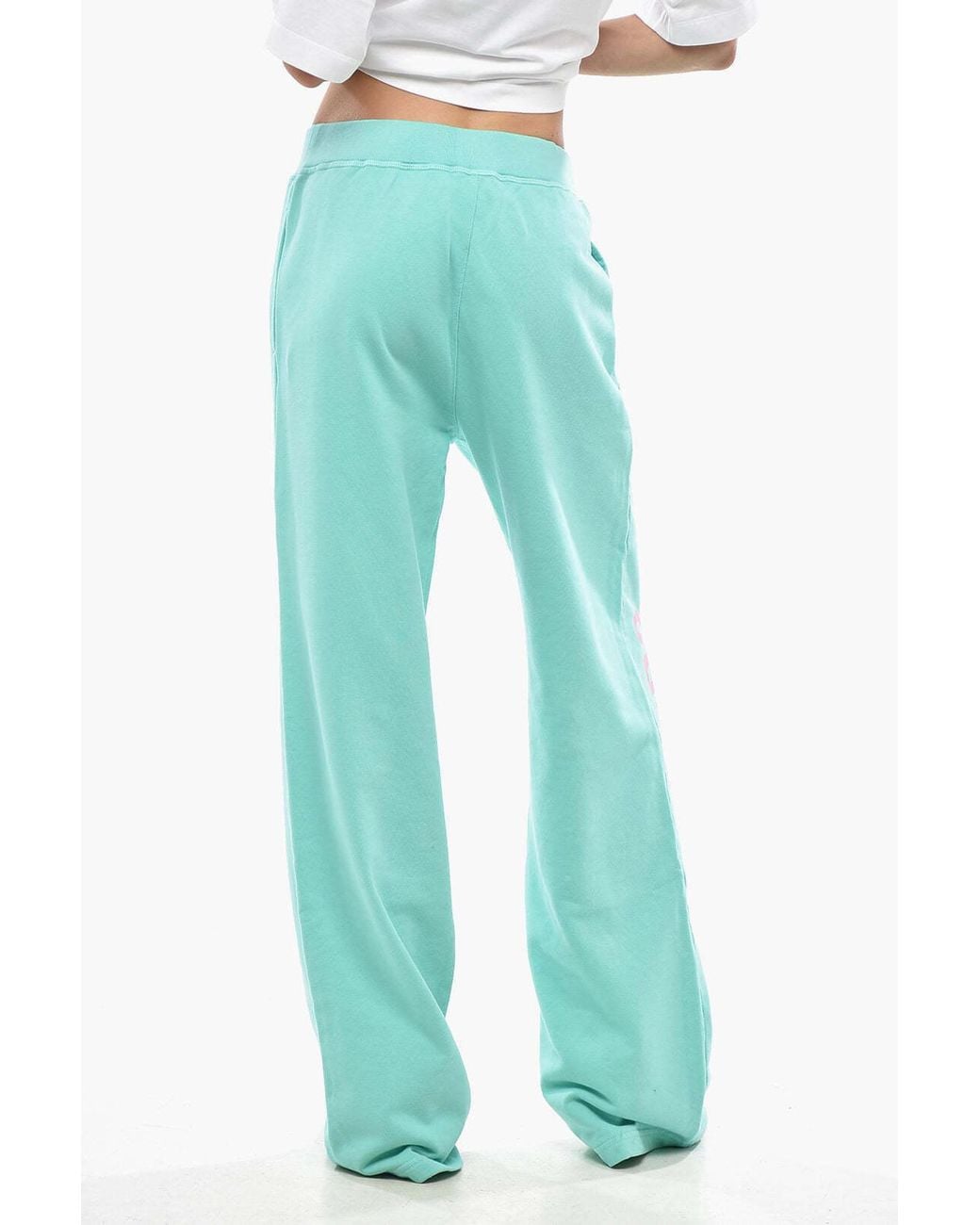 DSquared² Blue Printed Logo Joggers