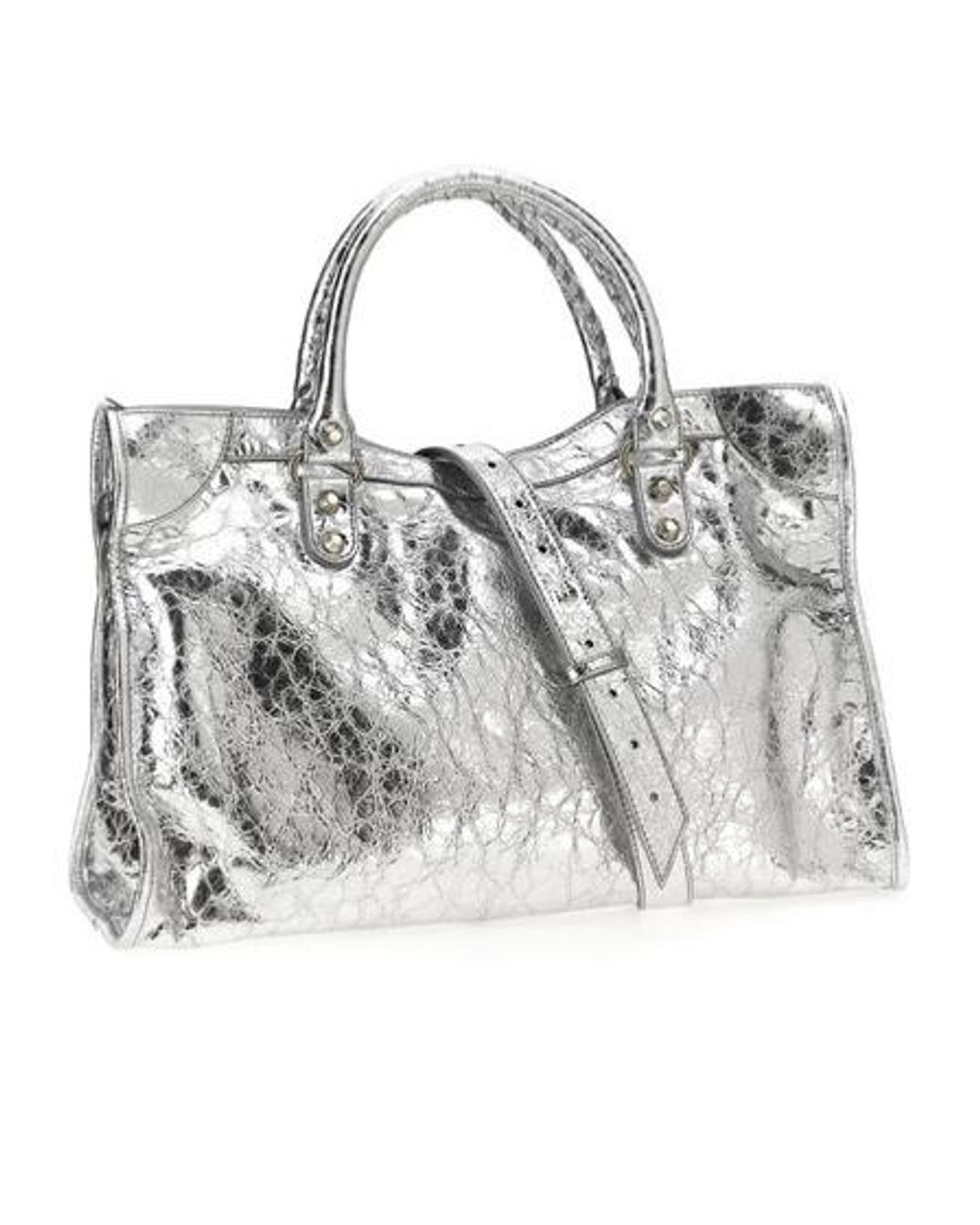 Balenciaga Gray Le City Medium Handbag