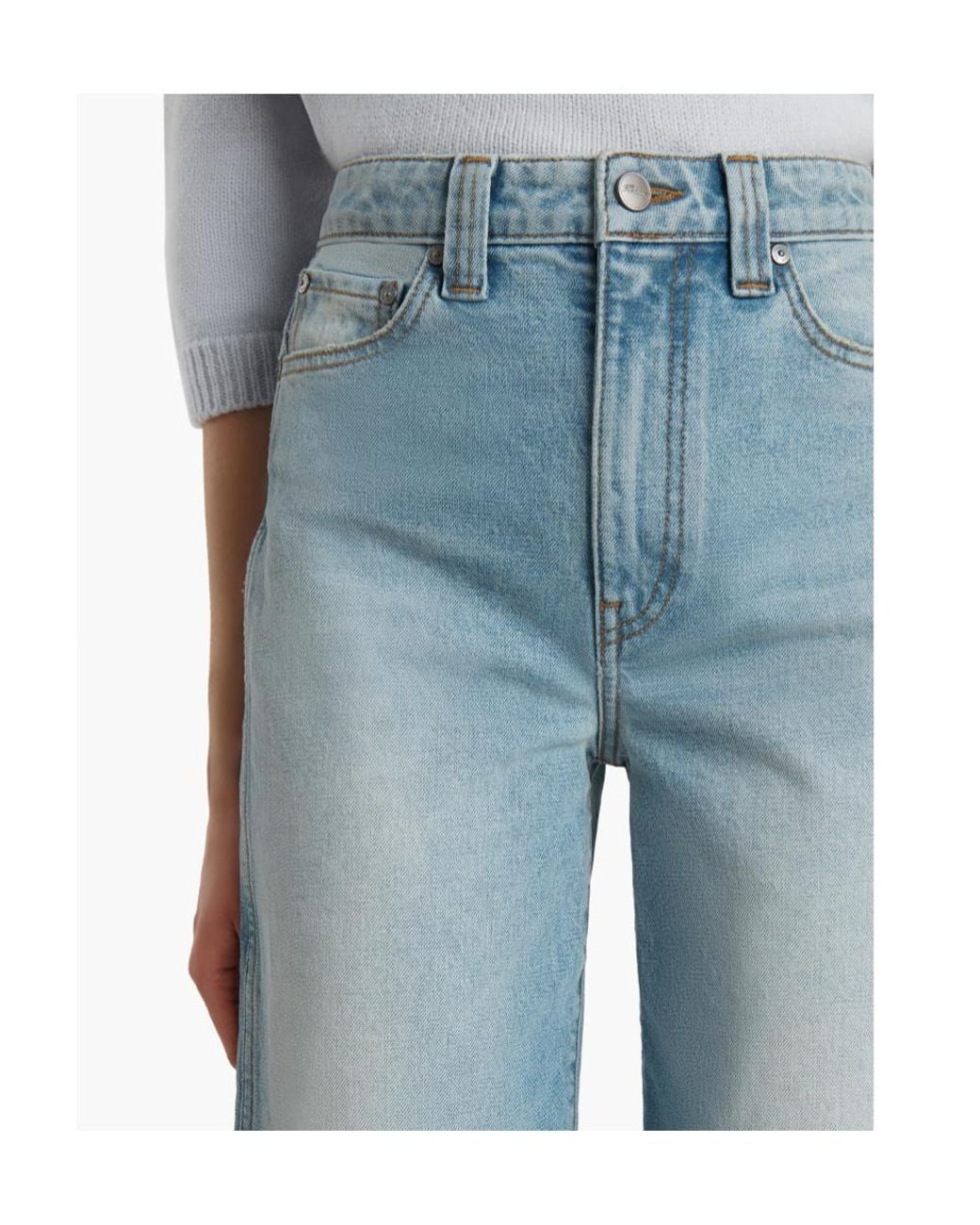 Khaite Blue Delina Jeans