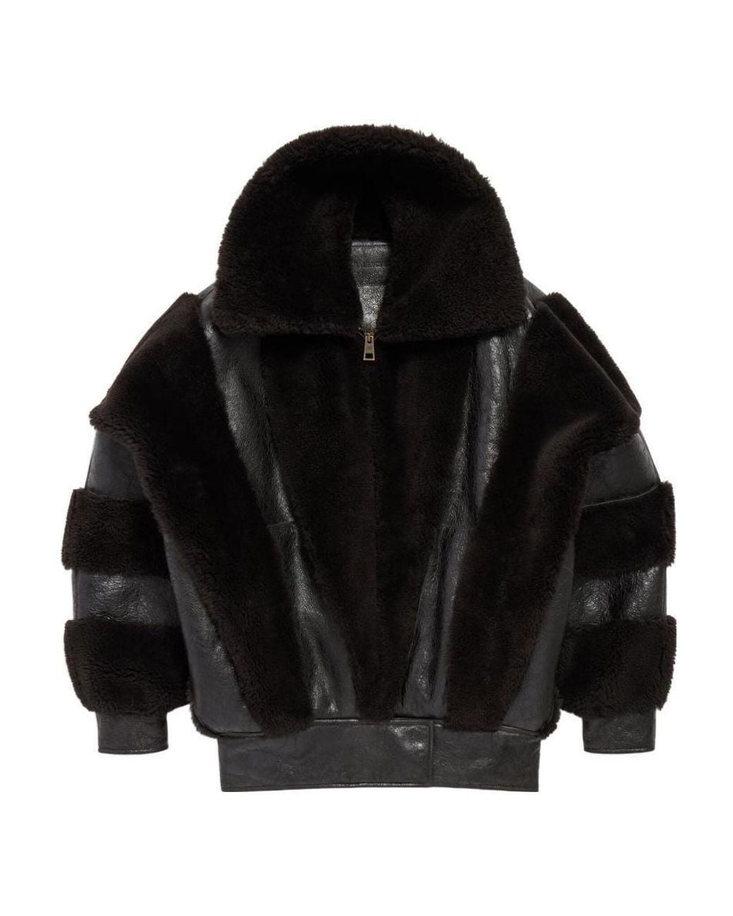 Balenciaga Black High Collar Jacket