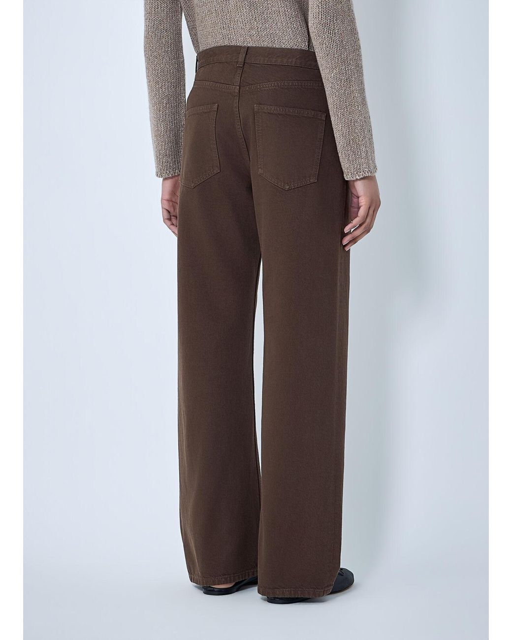 The Row Brown Finbar Jeans