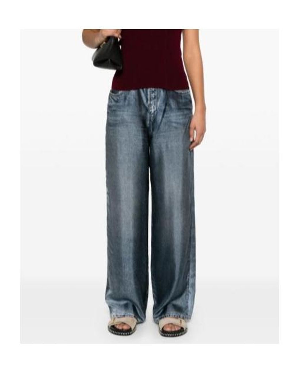 Pierre Louis Mascia Blue Belt Loop Jeans