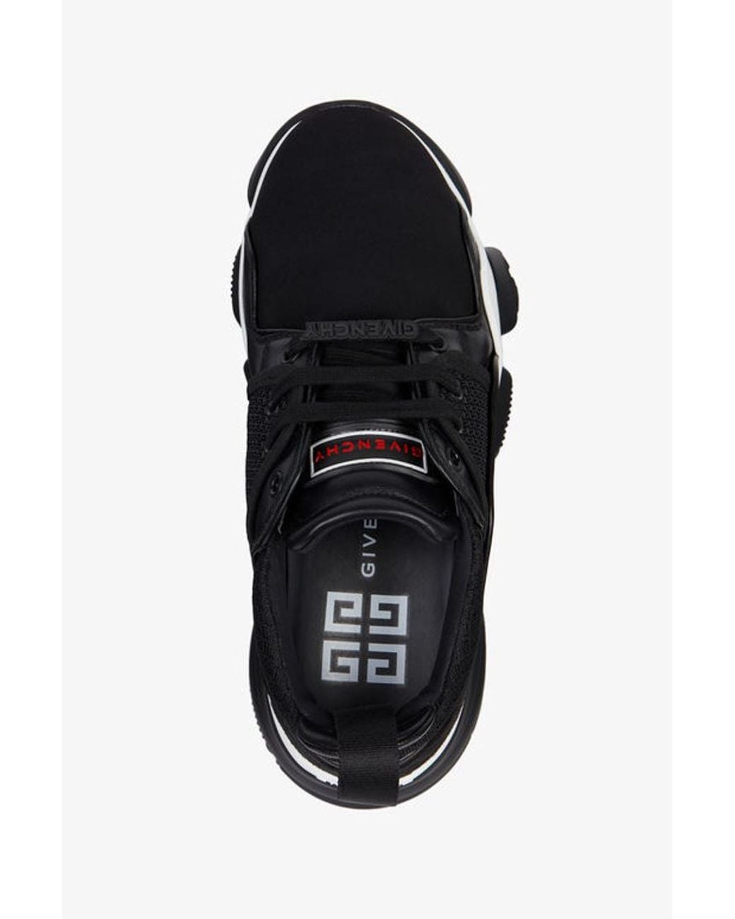 Givenchy Black Jaw Chunky Low-Top Sneakers