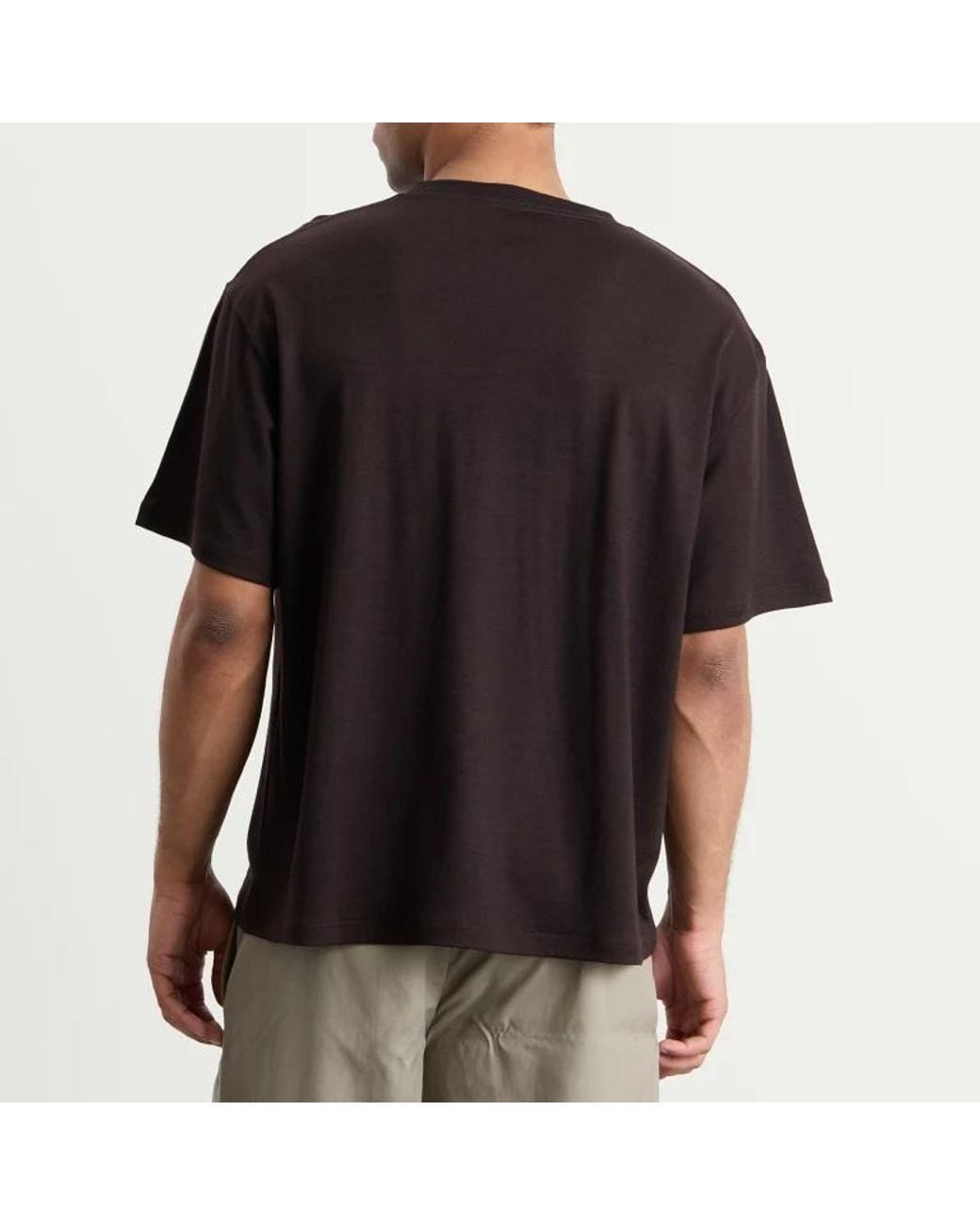 Studio Nicholson Black Crew-Neck T-Shirt for men