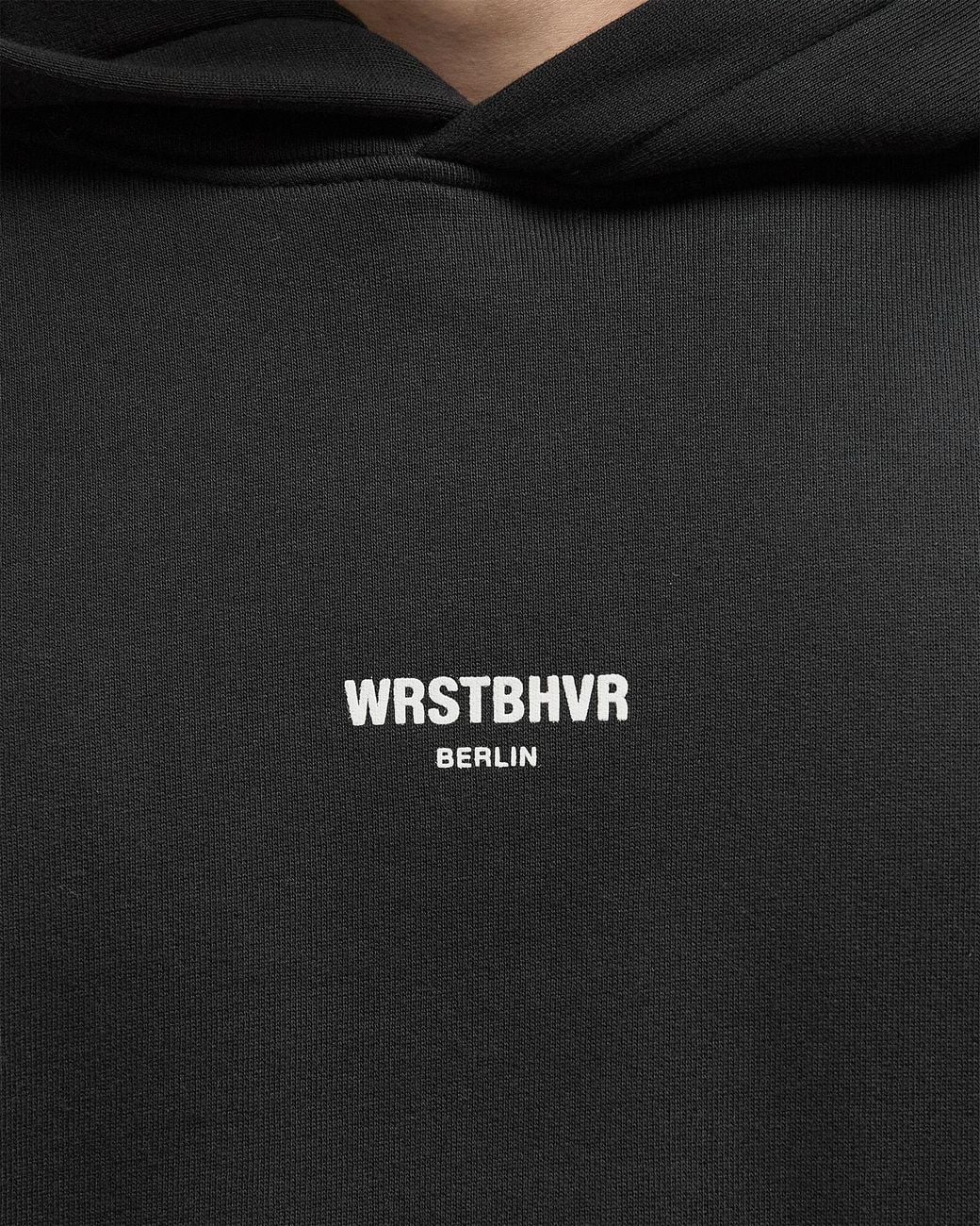 WRSTBHVR Black Onro V2 Hoodie for men