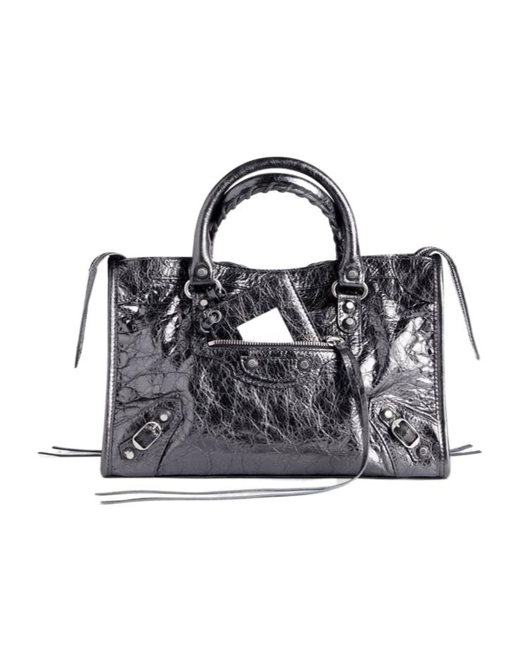 Balenciaga Black Le City Small Shoulder Bag