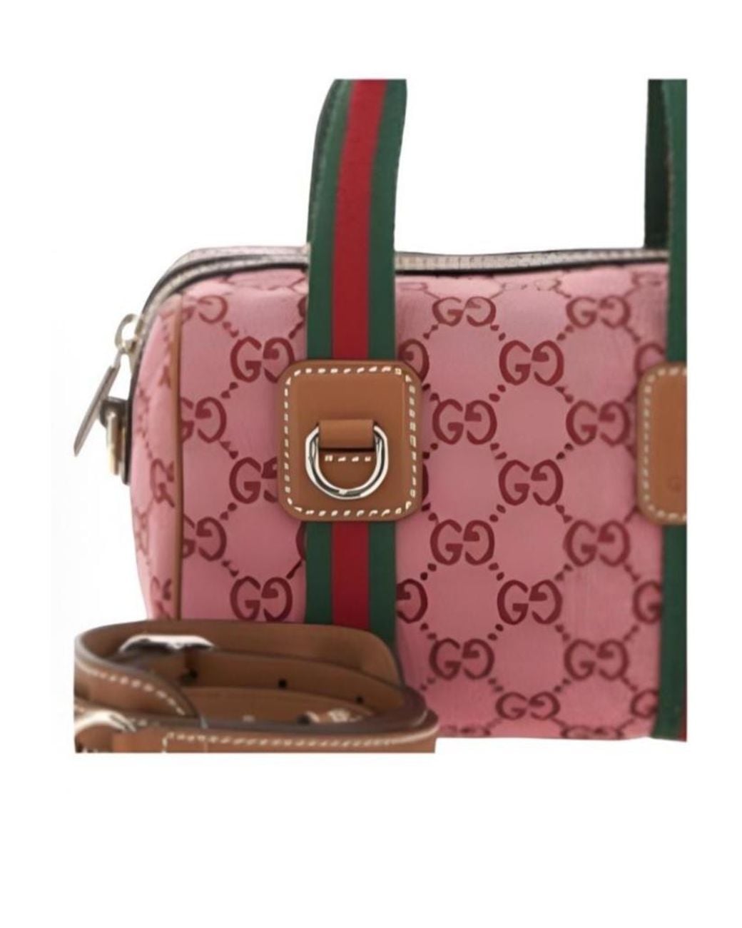 Gucci Pink Gg Shoulder Bag
