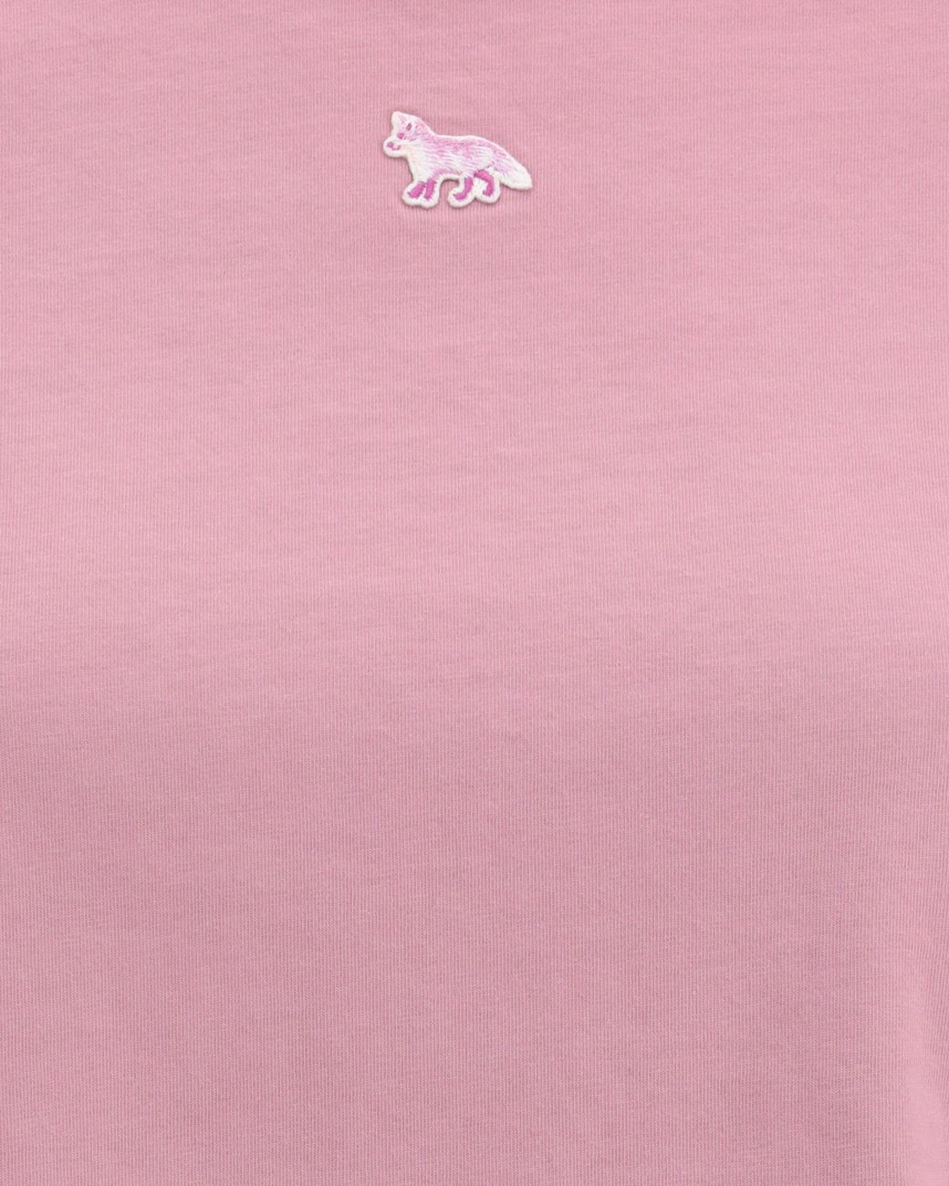 Maison Kitsuné Pink Maison Kitsuné Speedy Fox Patch Comfort T-Shirt