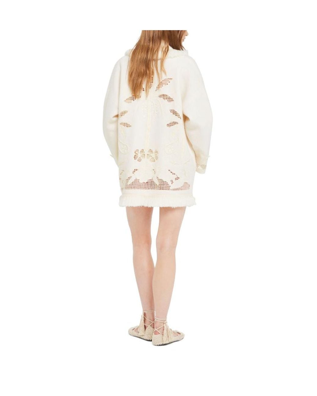 Alanui Natural Islands Diary Belted Cardigan