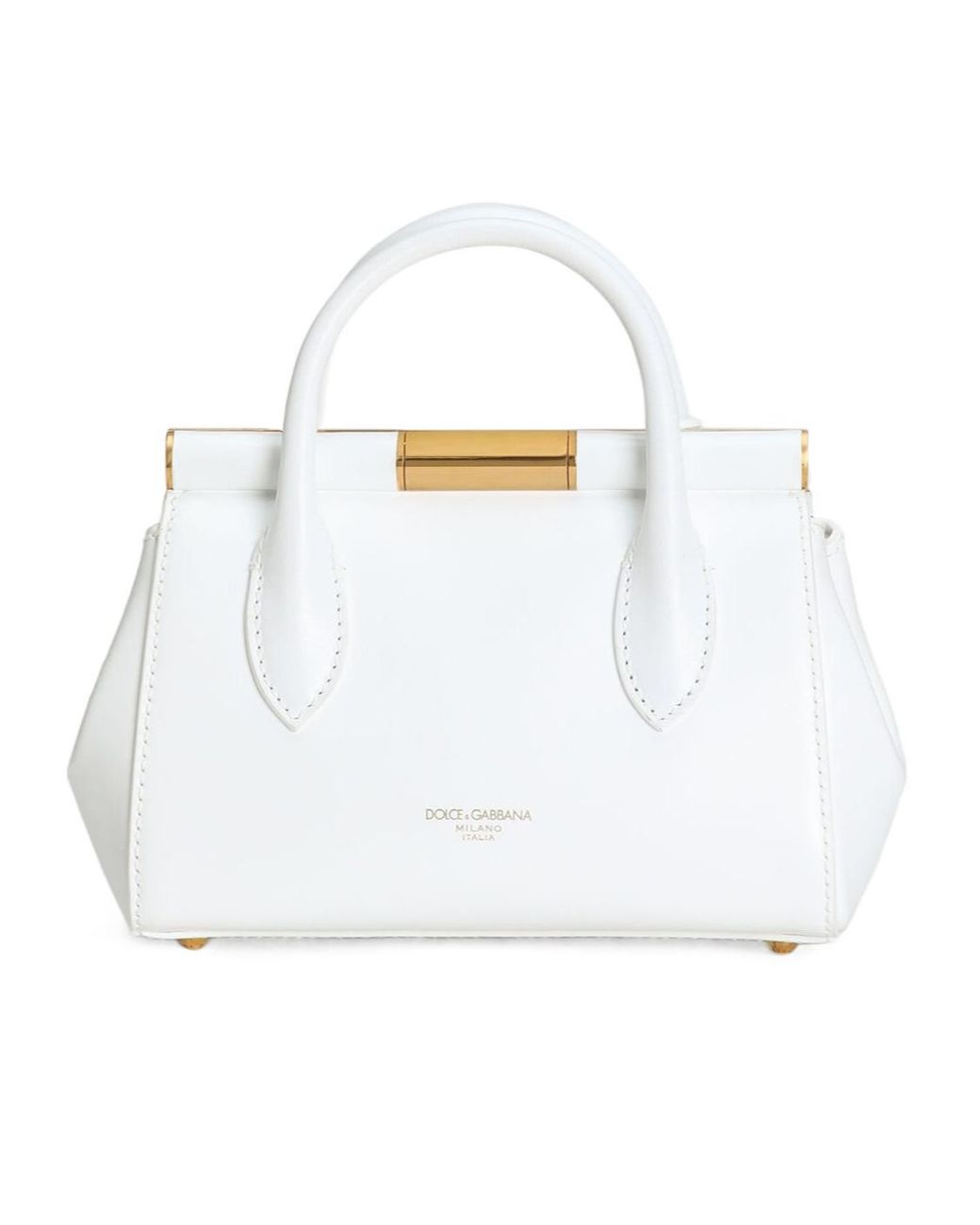 Dolce & Gabbana White Marlene Handbag