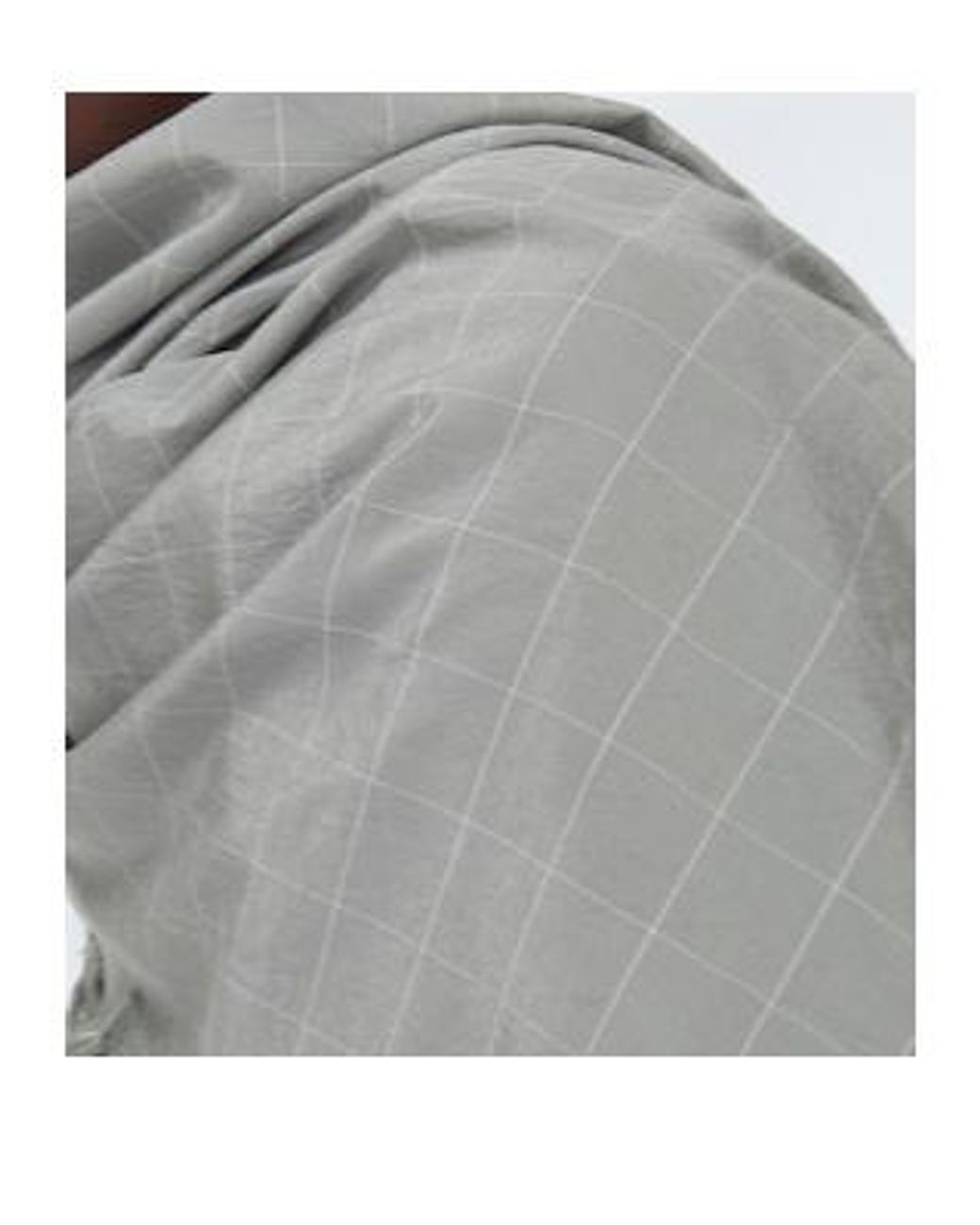 Undercover Gray Plaid Scarf for men