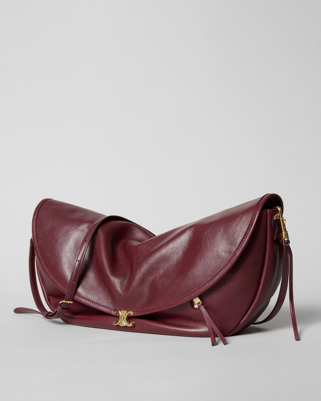 Céline Purple Soft Triomphe Halfmoon