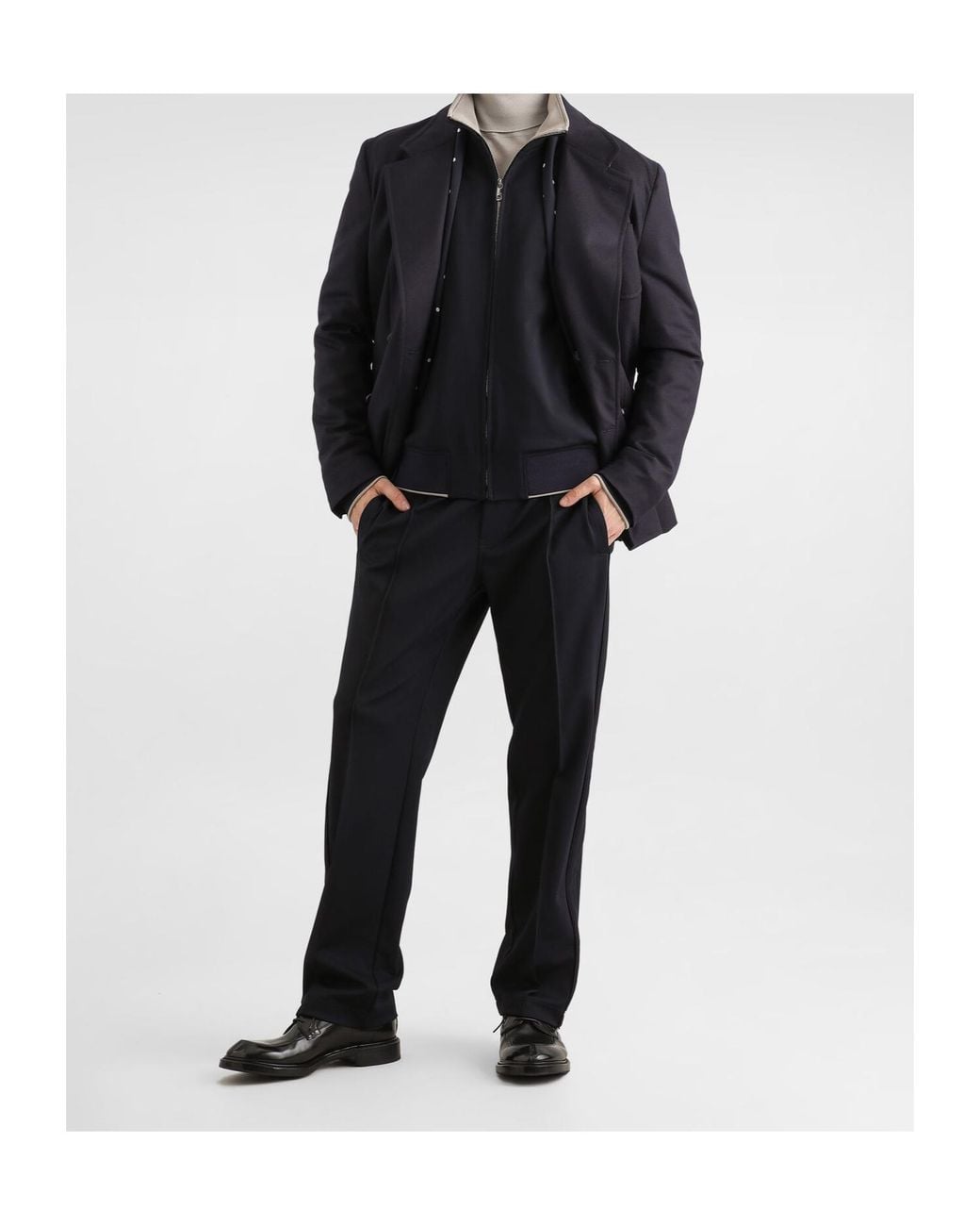 Dolce & Gabbana Black Drawstring Jersey Joggers for men
