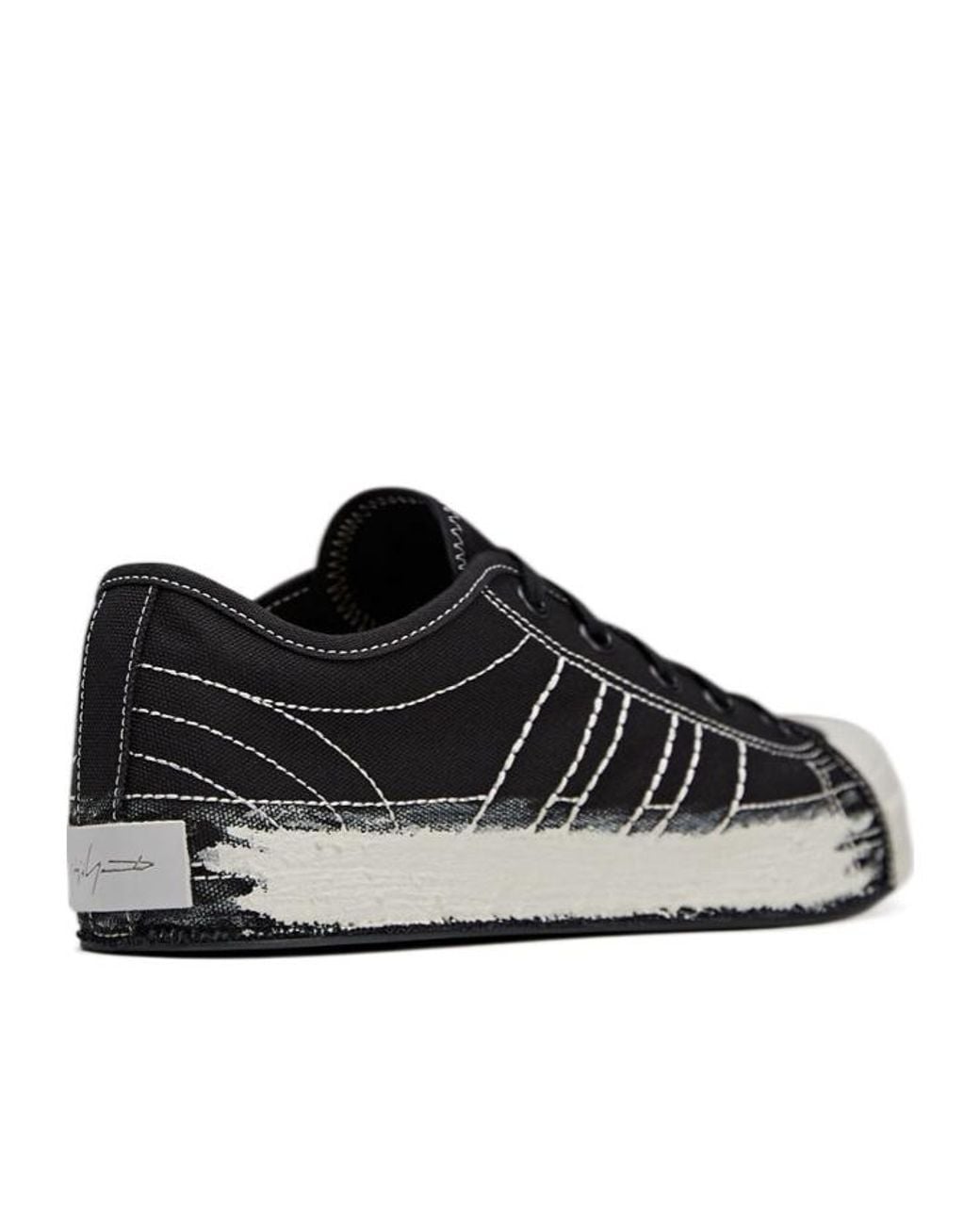 Y-3 Black ニッツァ レースアップ スニーカー for men
