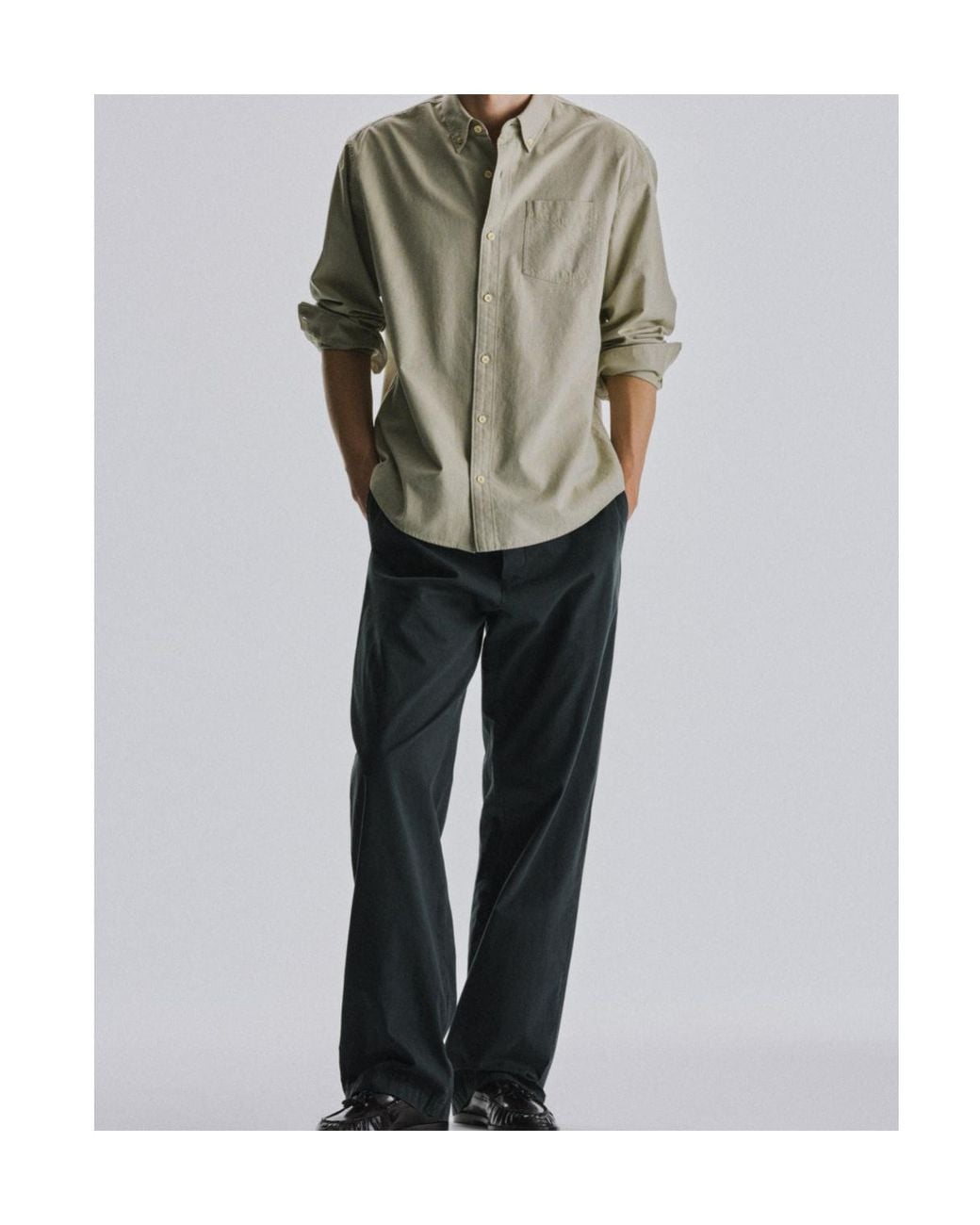 The Row Blue Ari Pant for men