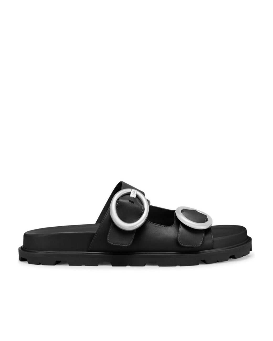 Stuart Weitzman Black Benni Sport Slide