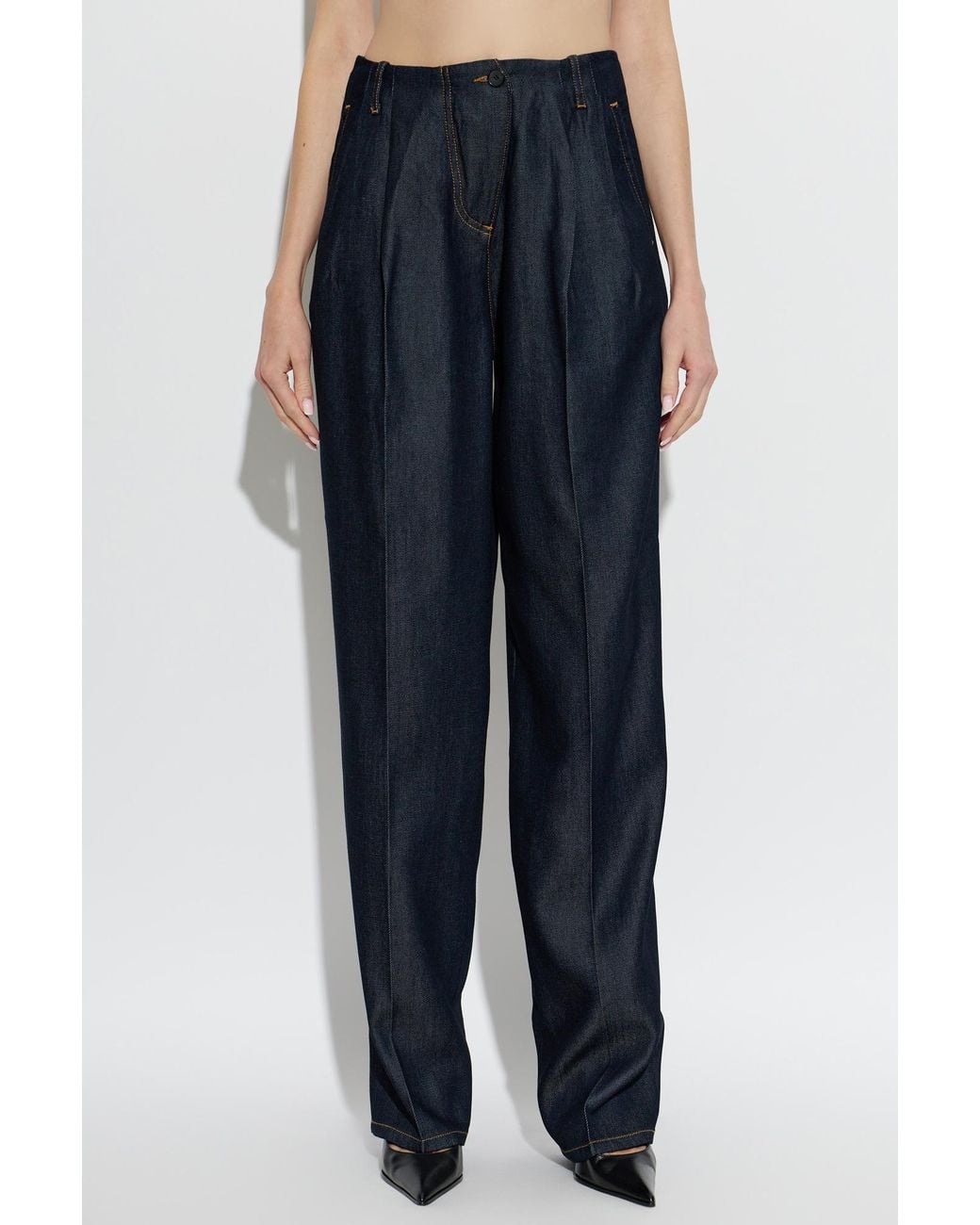 IRO Blue Jeans With Belt Loops