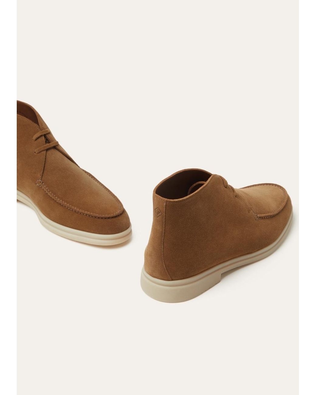 Loro Piana Brown Walk And Walk Ankle Boot for men
