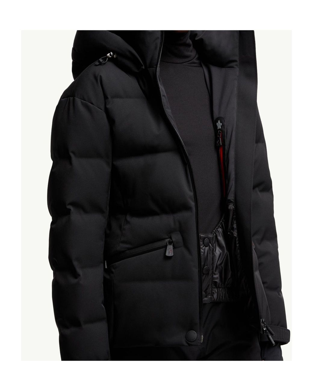 Moncler Black Grenoble Tolima Padded Ski Jacket