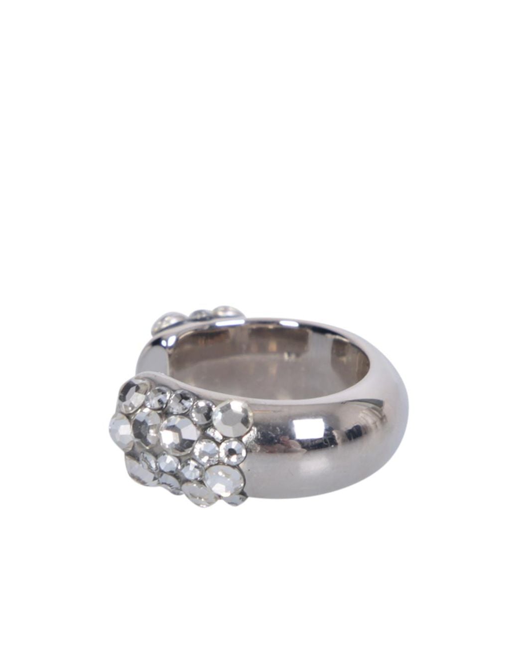 Sunnei Metallic Embellished Open Ring