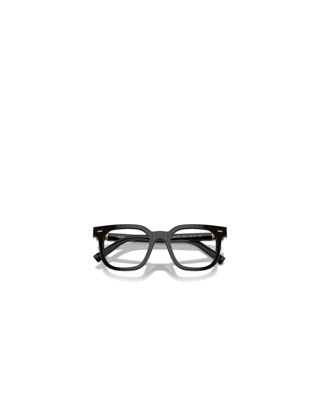 Miu Miu White Eyewear Square-Frame Glasses