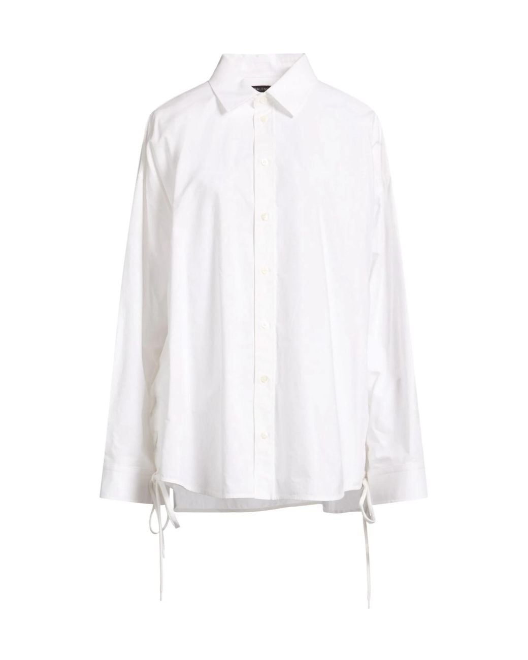 Balenciaga White Simple Shirt