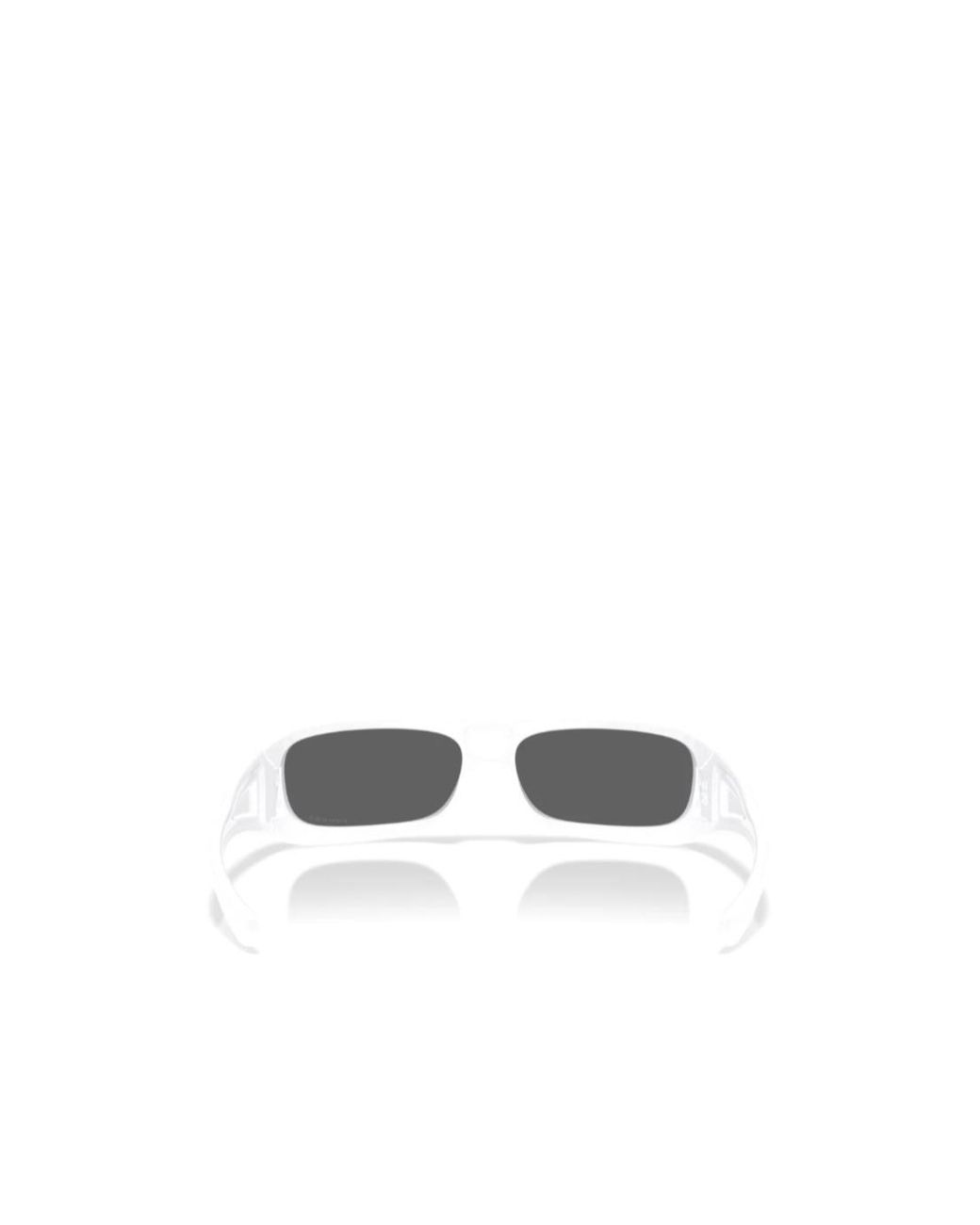 Oakley White Geometric Sunglasses for men