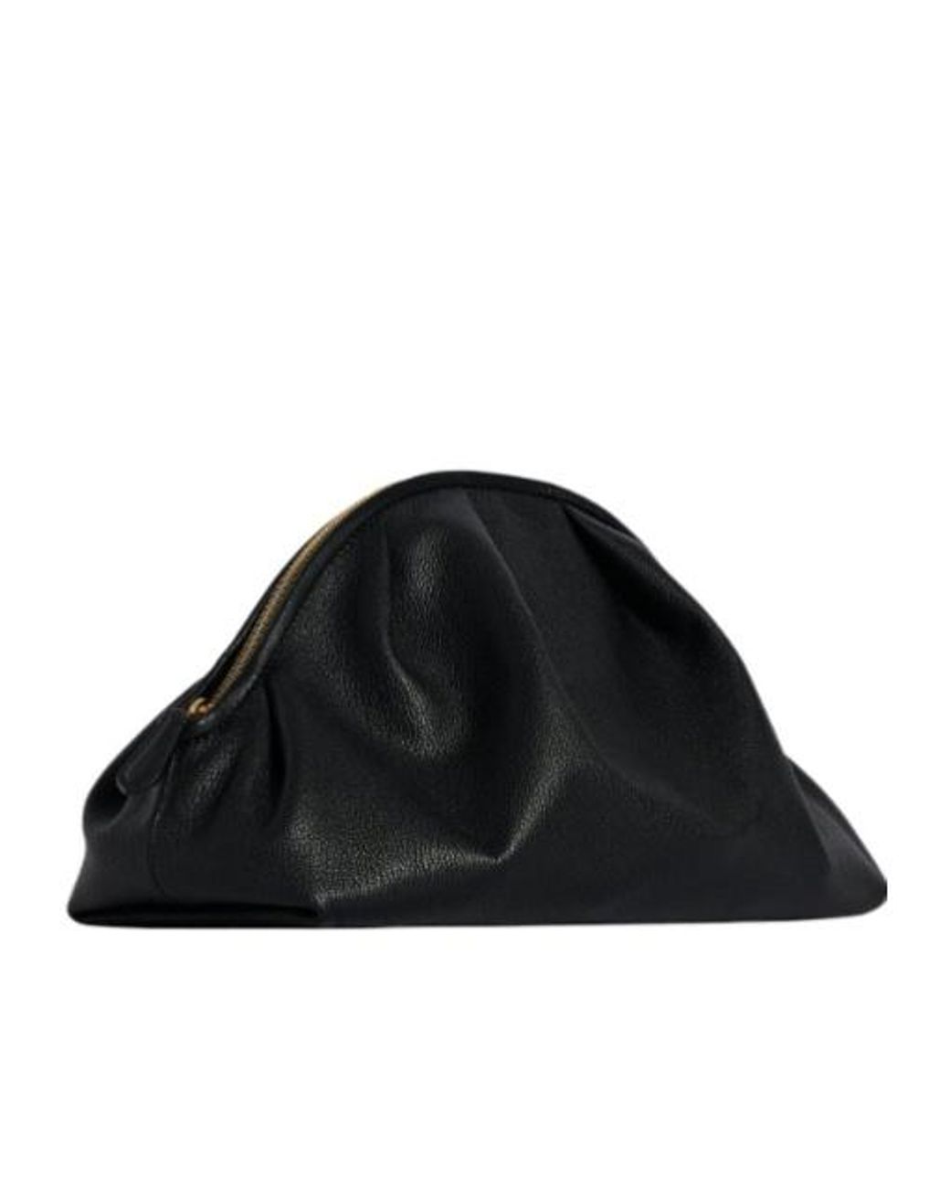 The Row Black Charlotte Clutch Bag