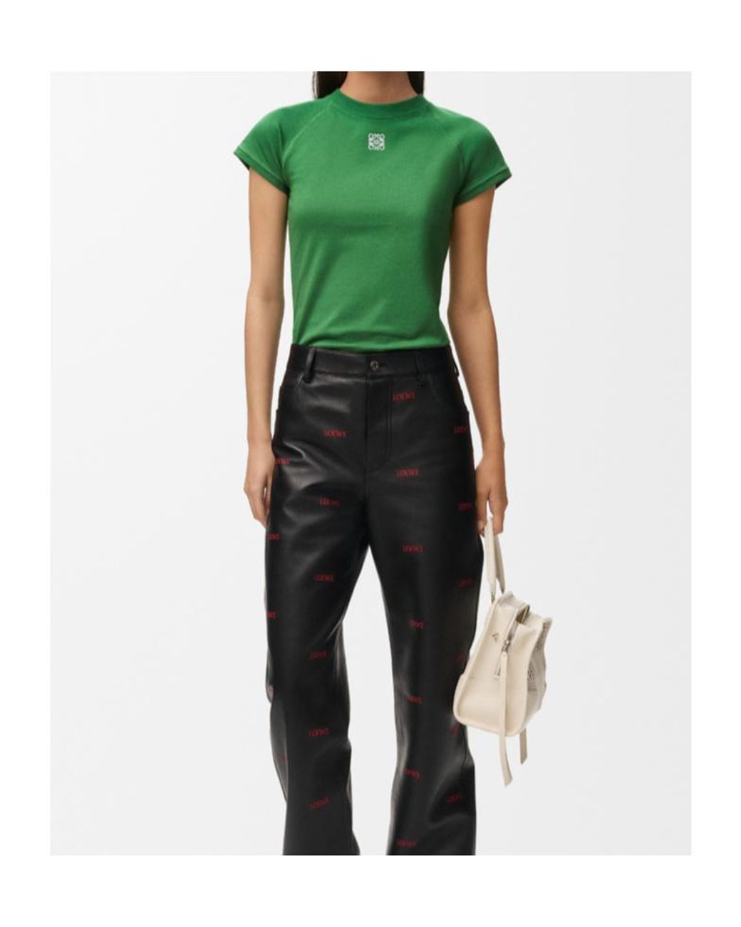 Loewe Green Small Fit T-Shirt