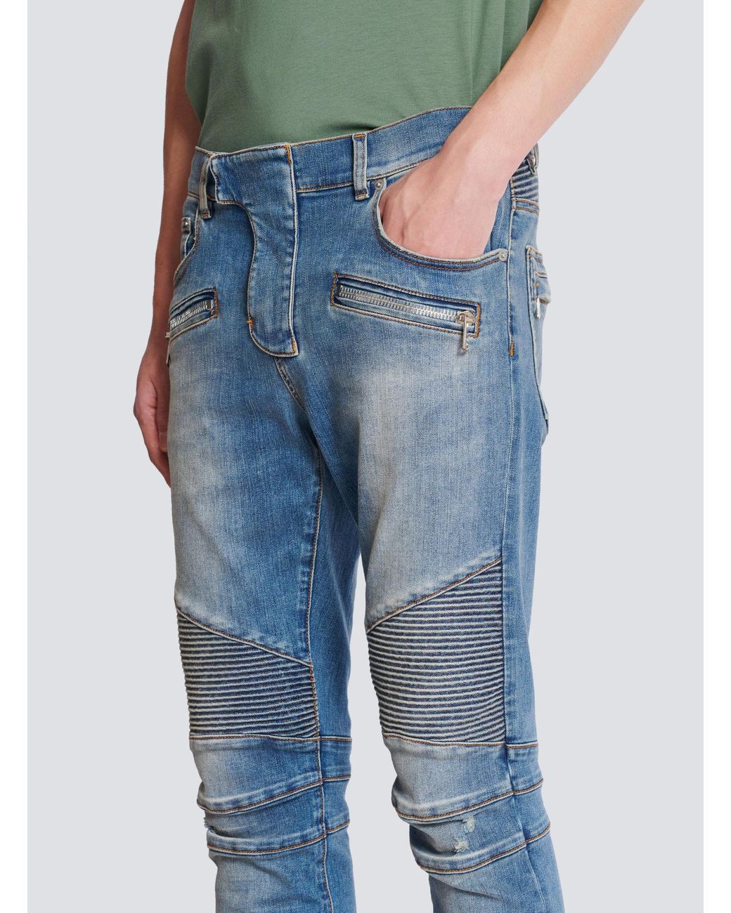 Balmain Blue Jeans for men