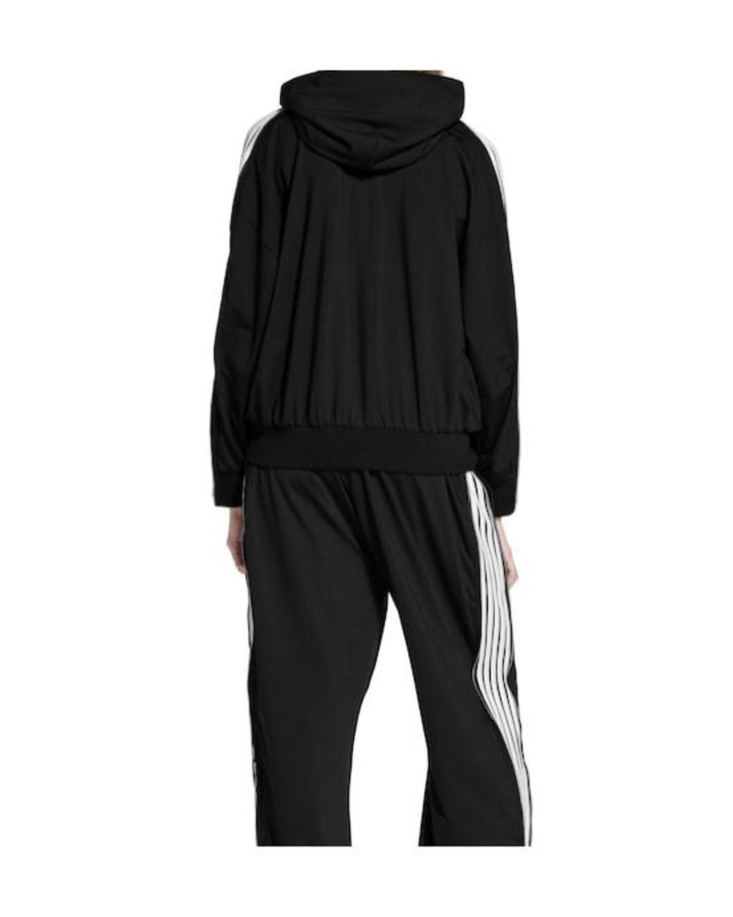 Balenciaga Black Zipped Zip-Up Hoodie for men
