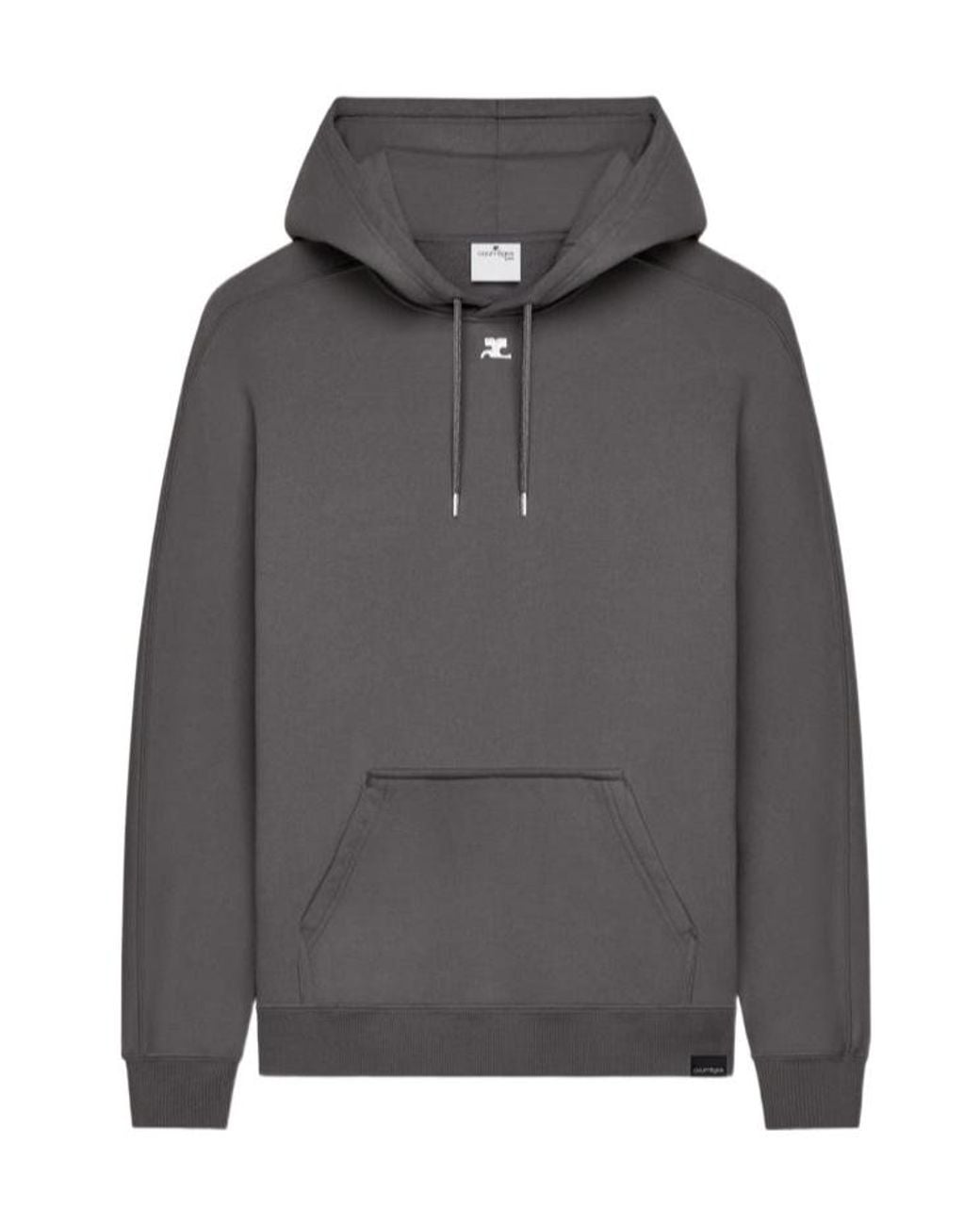 Courreges Gray Courrèges Oversized Hoodie for men