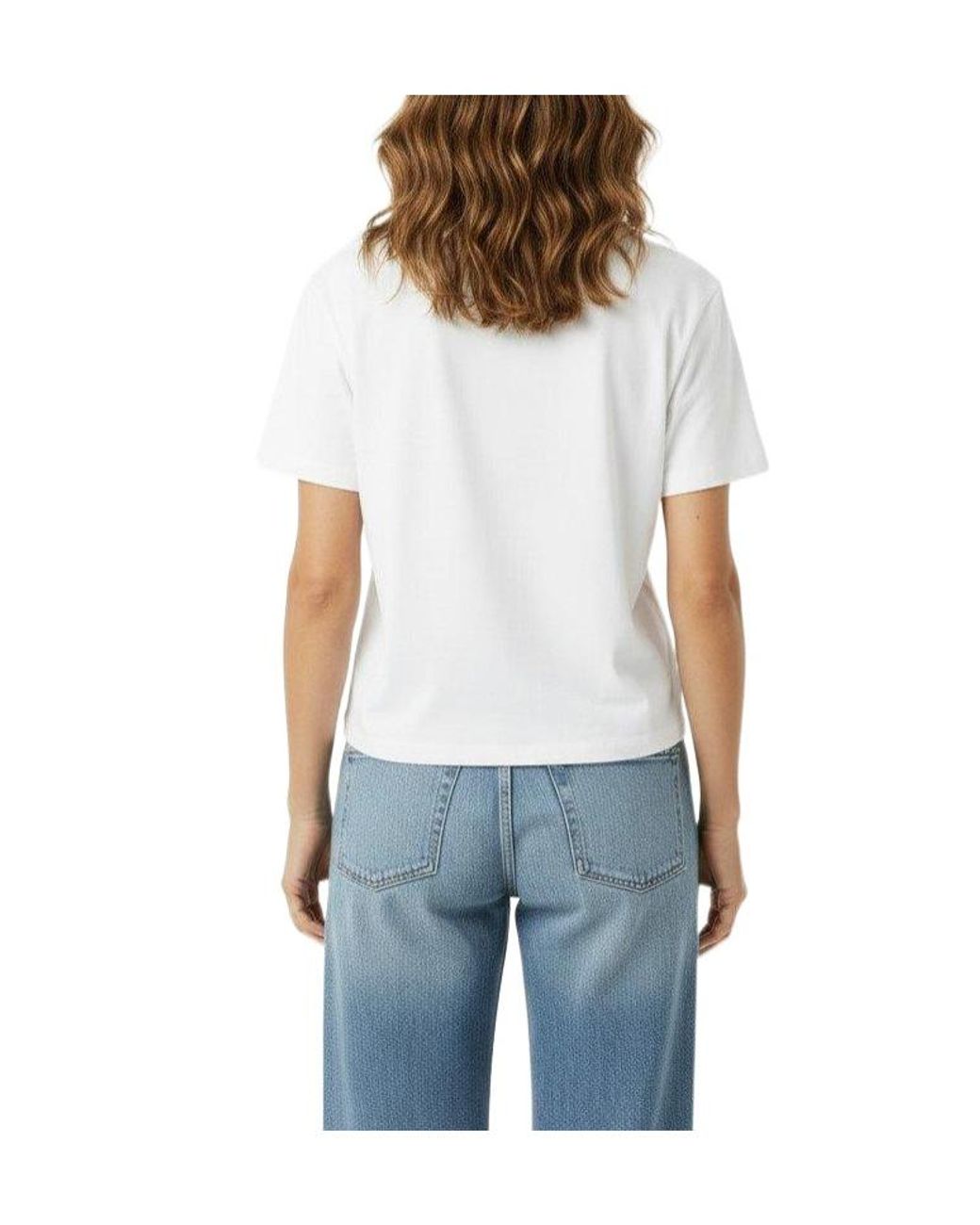 Tommy Hilfiger White Loose T-Shirt