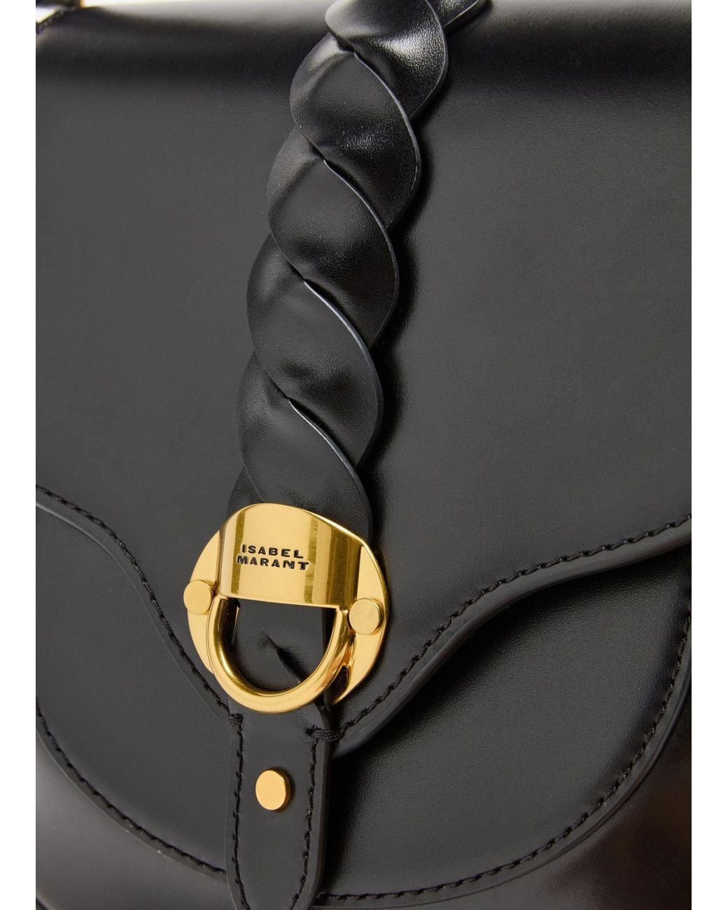 Isabel Marant Black Altay Small Crossbody Bag