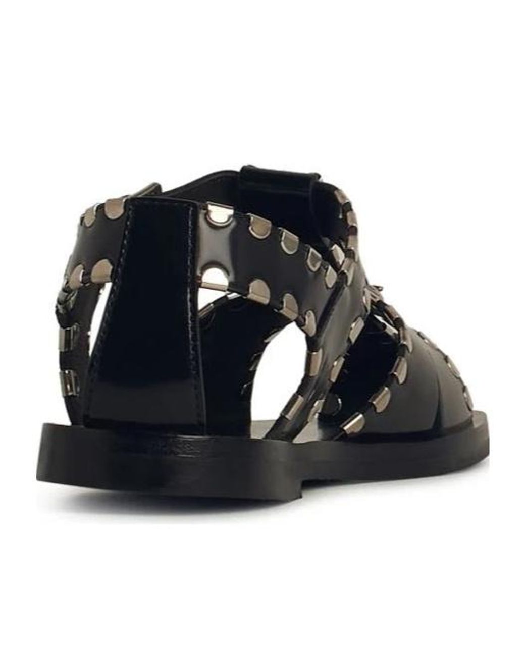 Bally Black Salis Studded Sandals