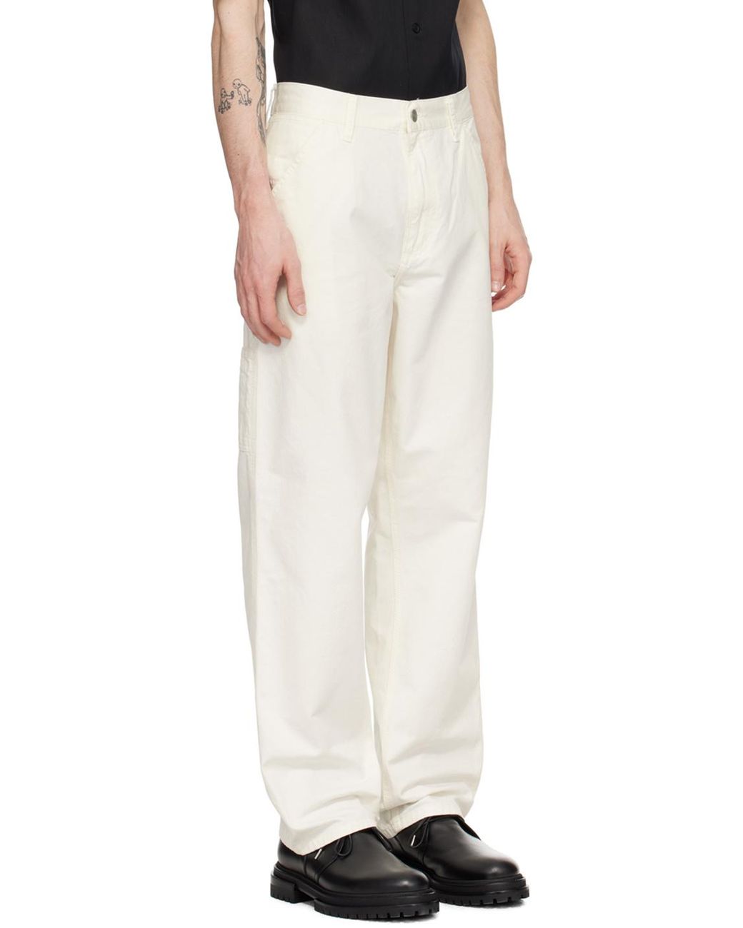 Carhartt Gray Single Knee Pants for men