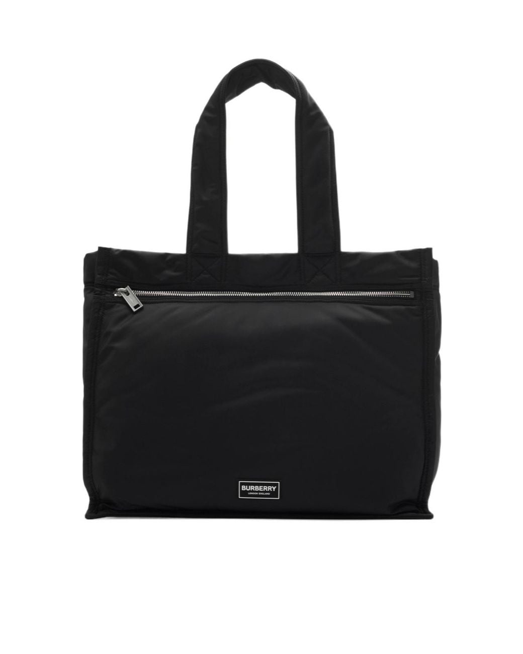 Burberry Black Large Nylon Tote Bag for men
