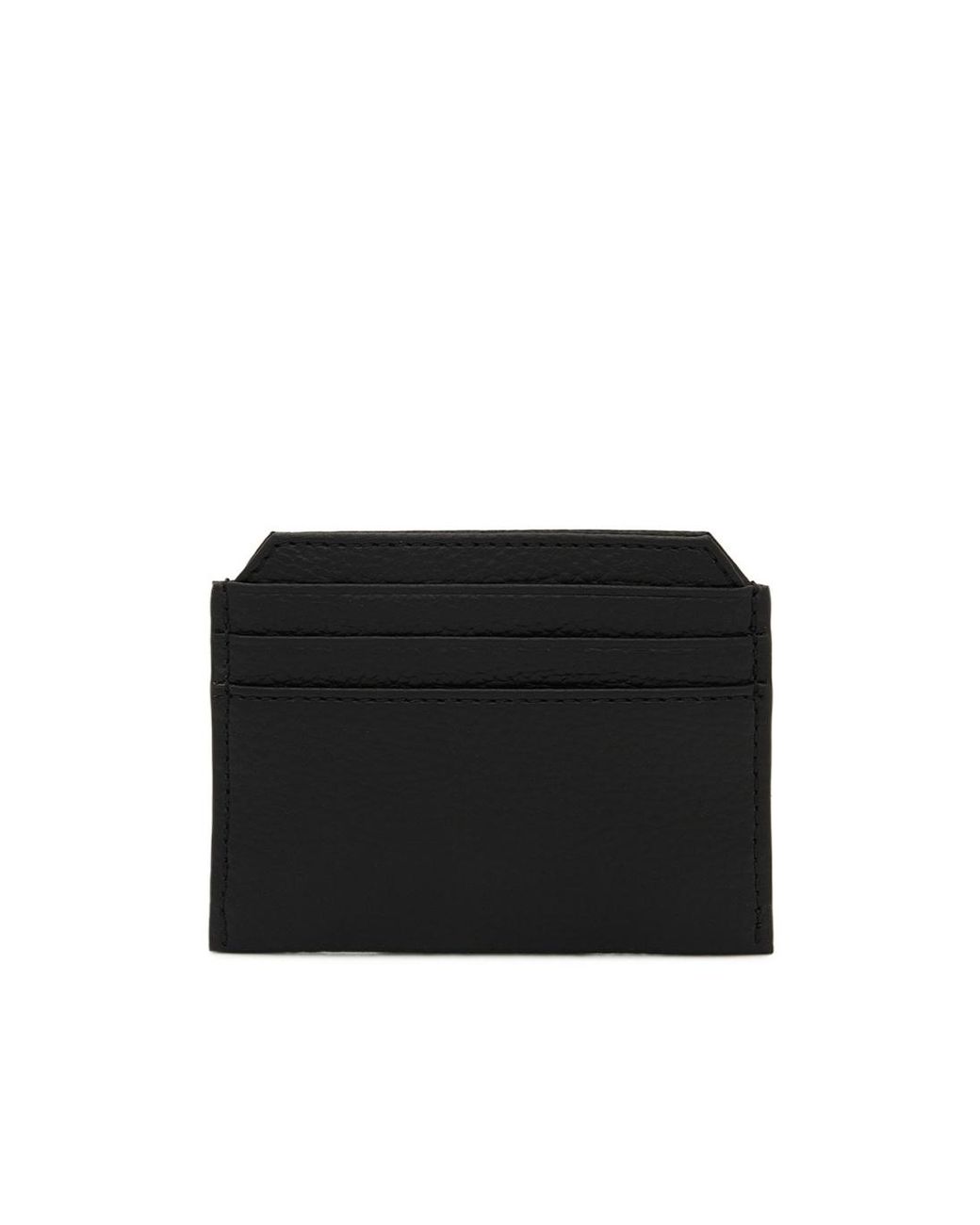 Vivienne Westwood Black Logo Plaque Card Holder