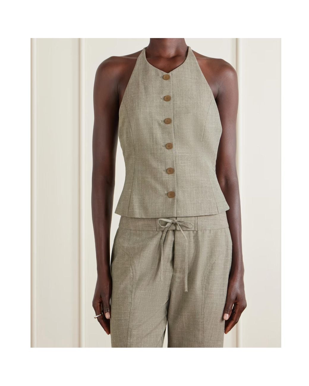 Christopher Esber Multicolor Sleeveless Vest