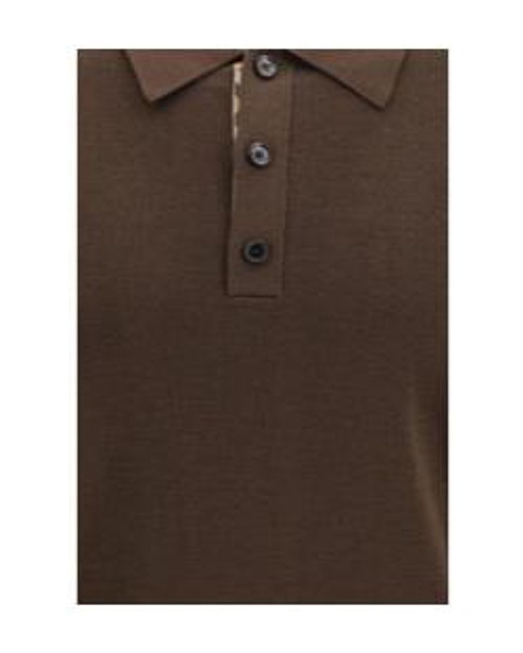 Burberry Black Marcus Long-Sleeve Polo Sweater for men