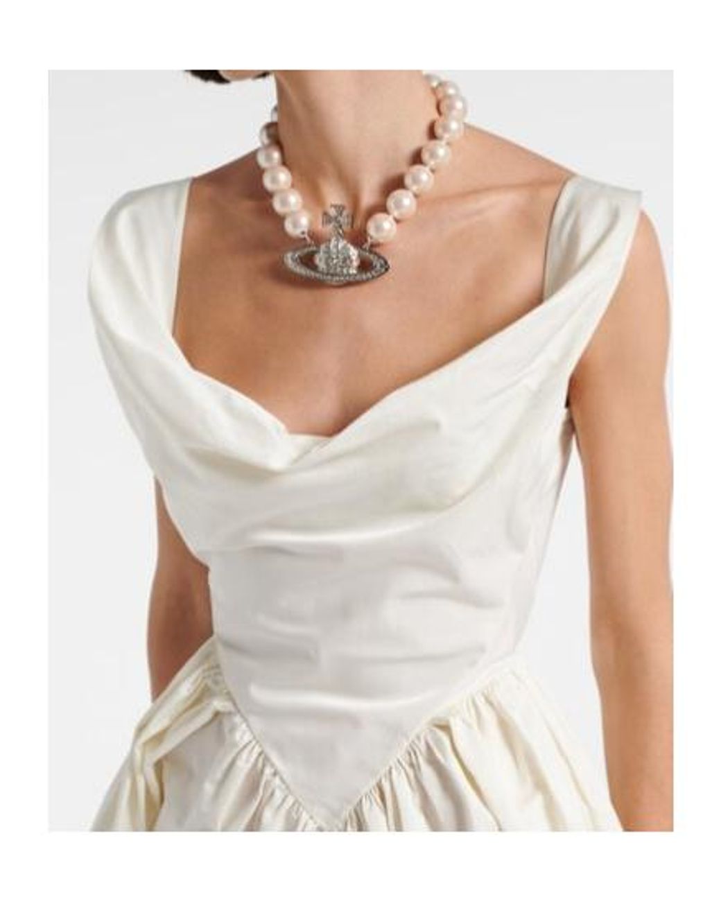 Vivienne Westwood Natural Sunday Minidress