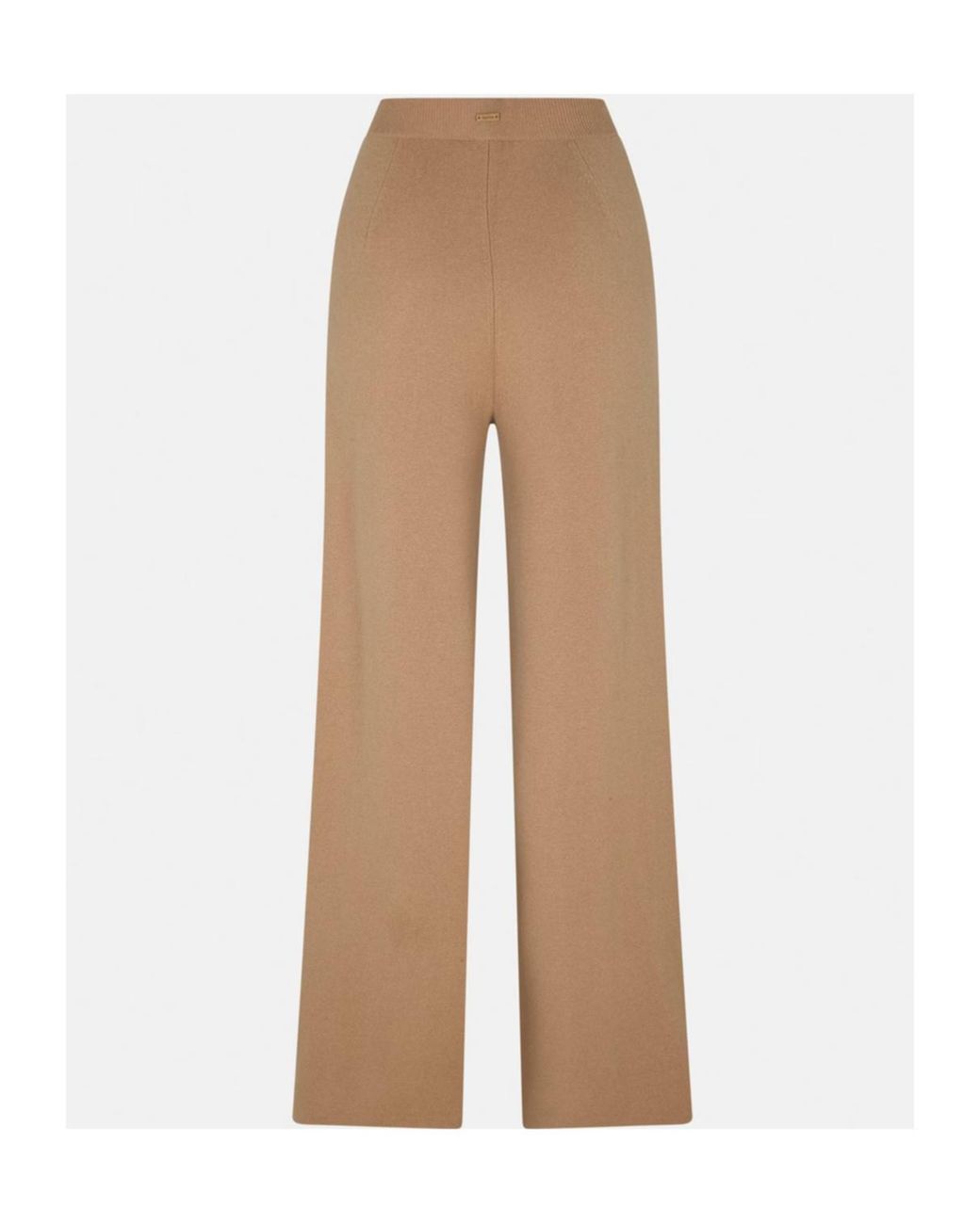 Max Mara Natural High Waisted Wide Leg Casual Pants
